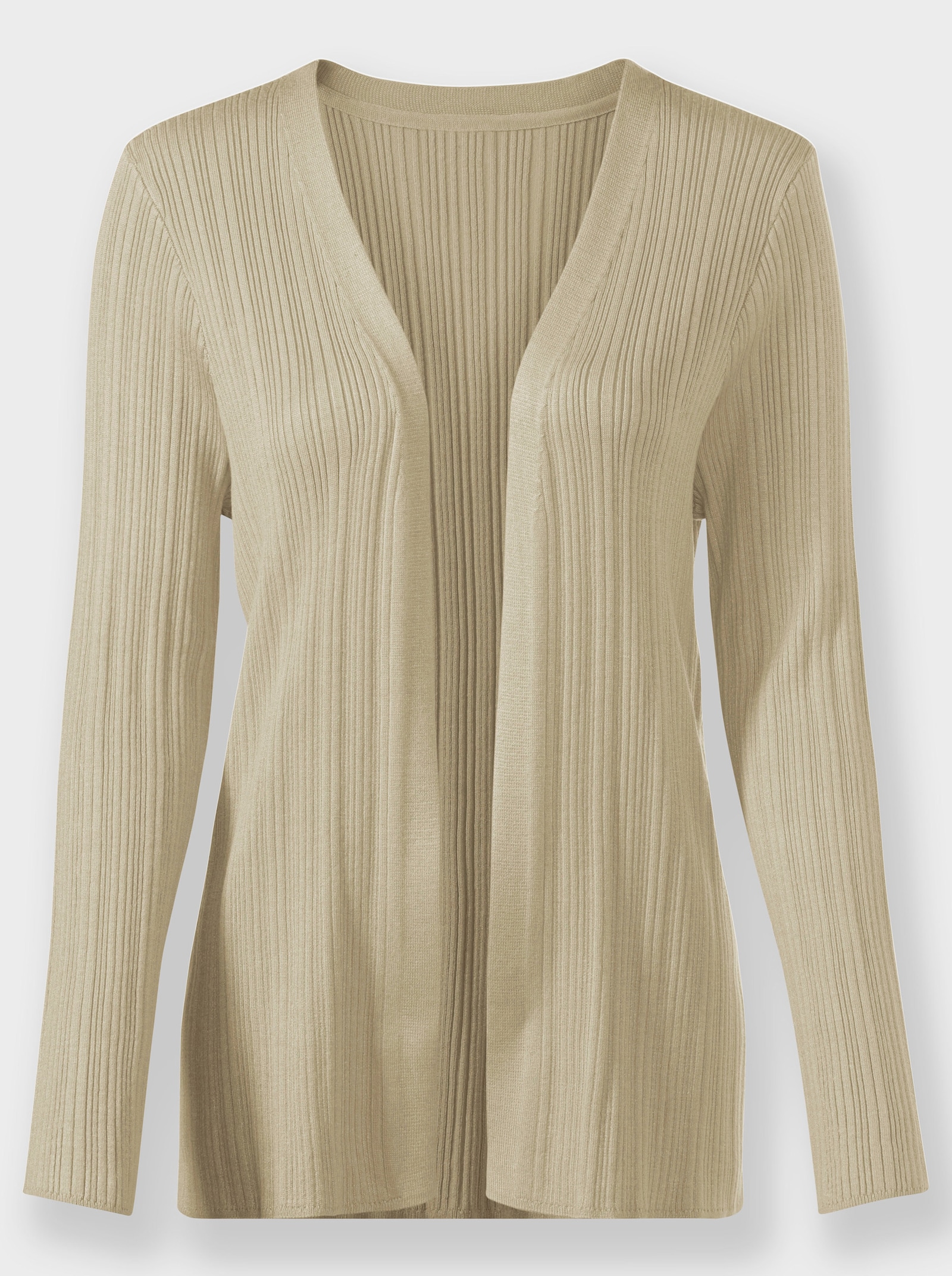 heine Cardigan sans fermeture - grège