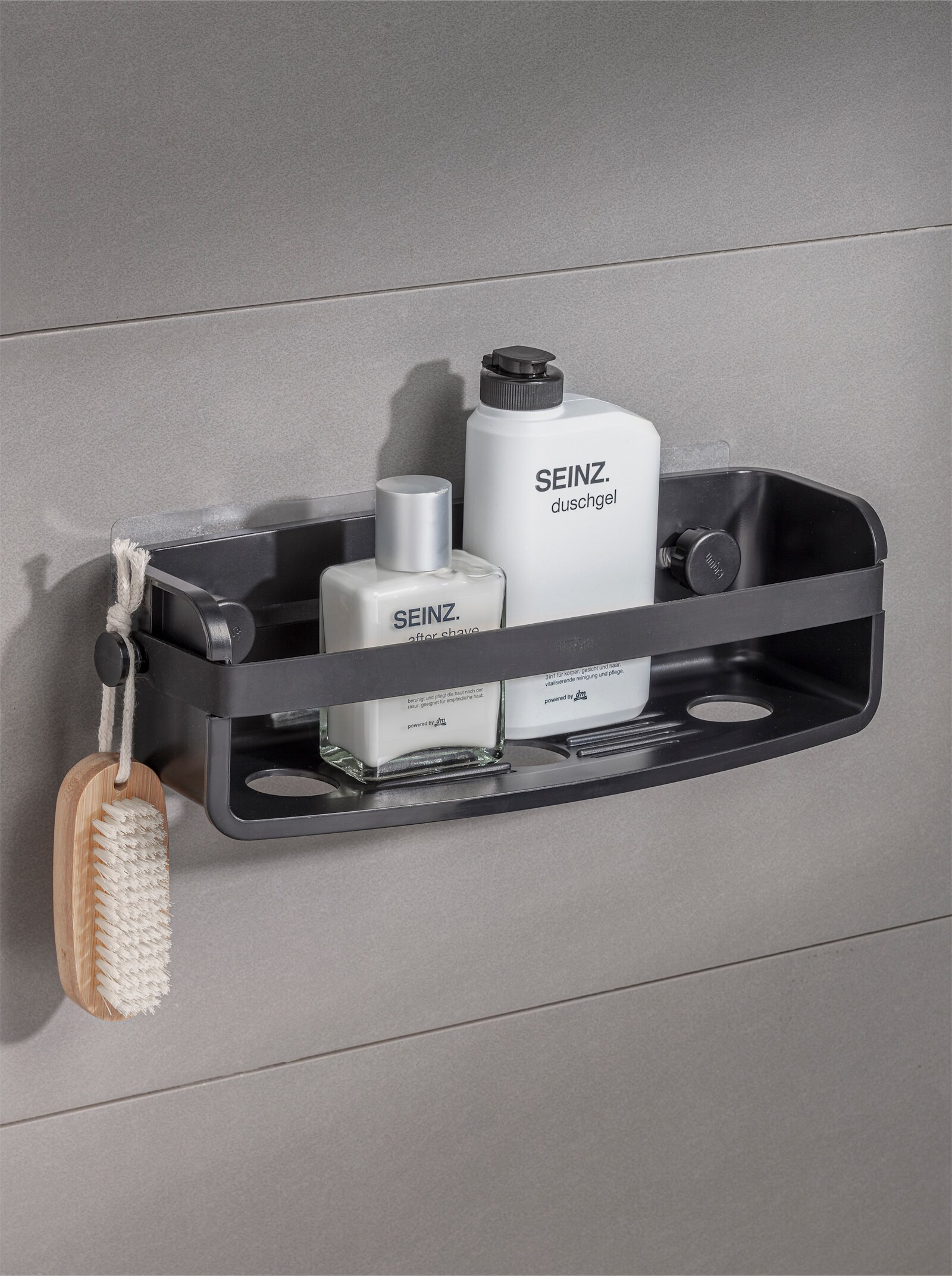 heine home Duschablage - schwarz