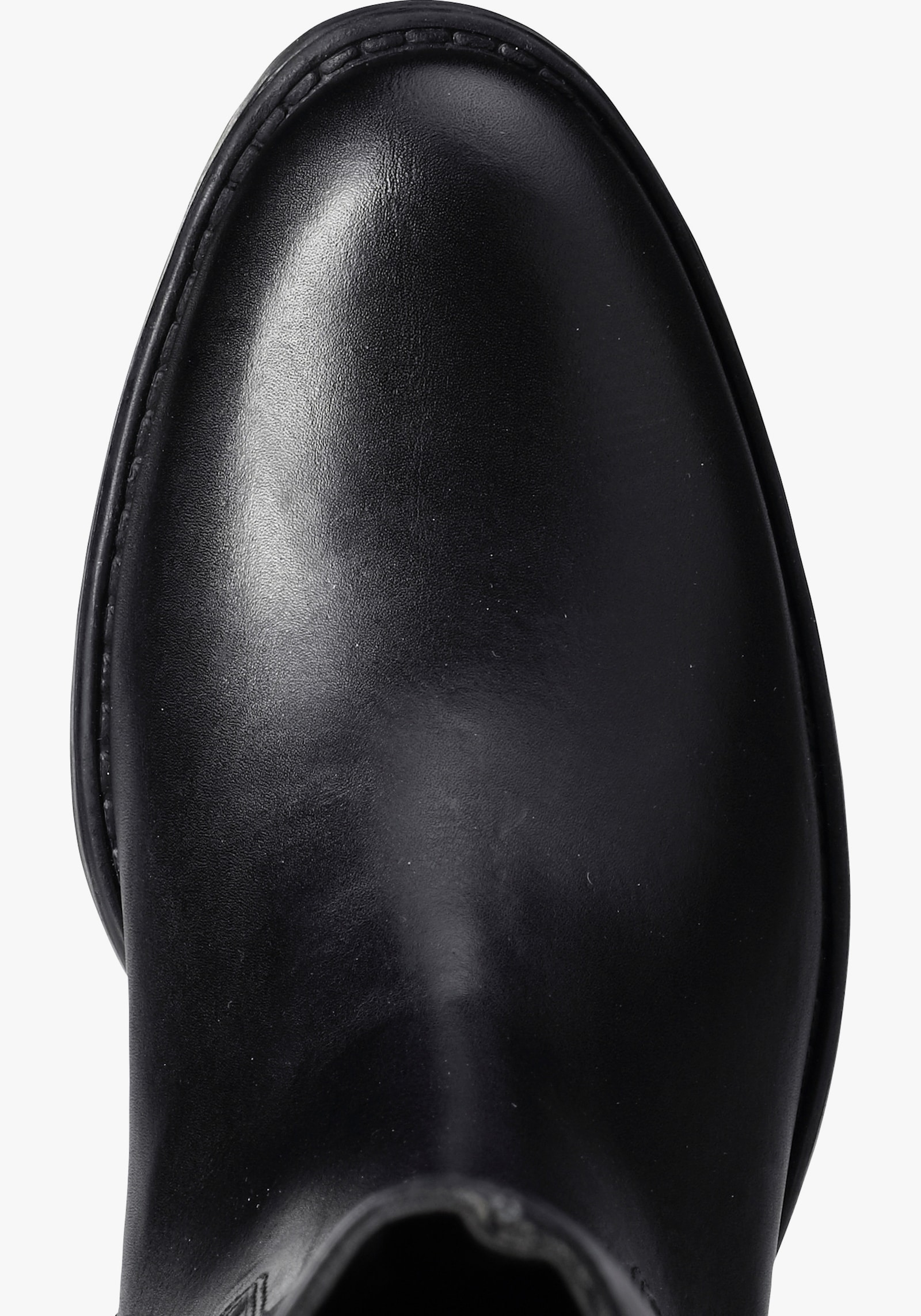 sheego Weitschaftstiefel mit Zierschnalle - schwarz