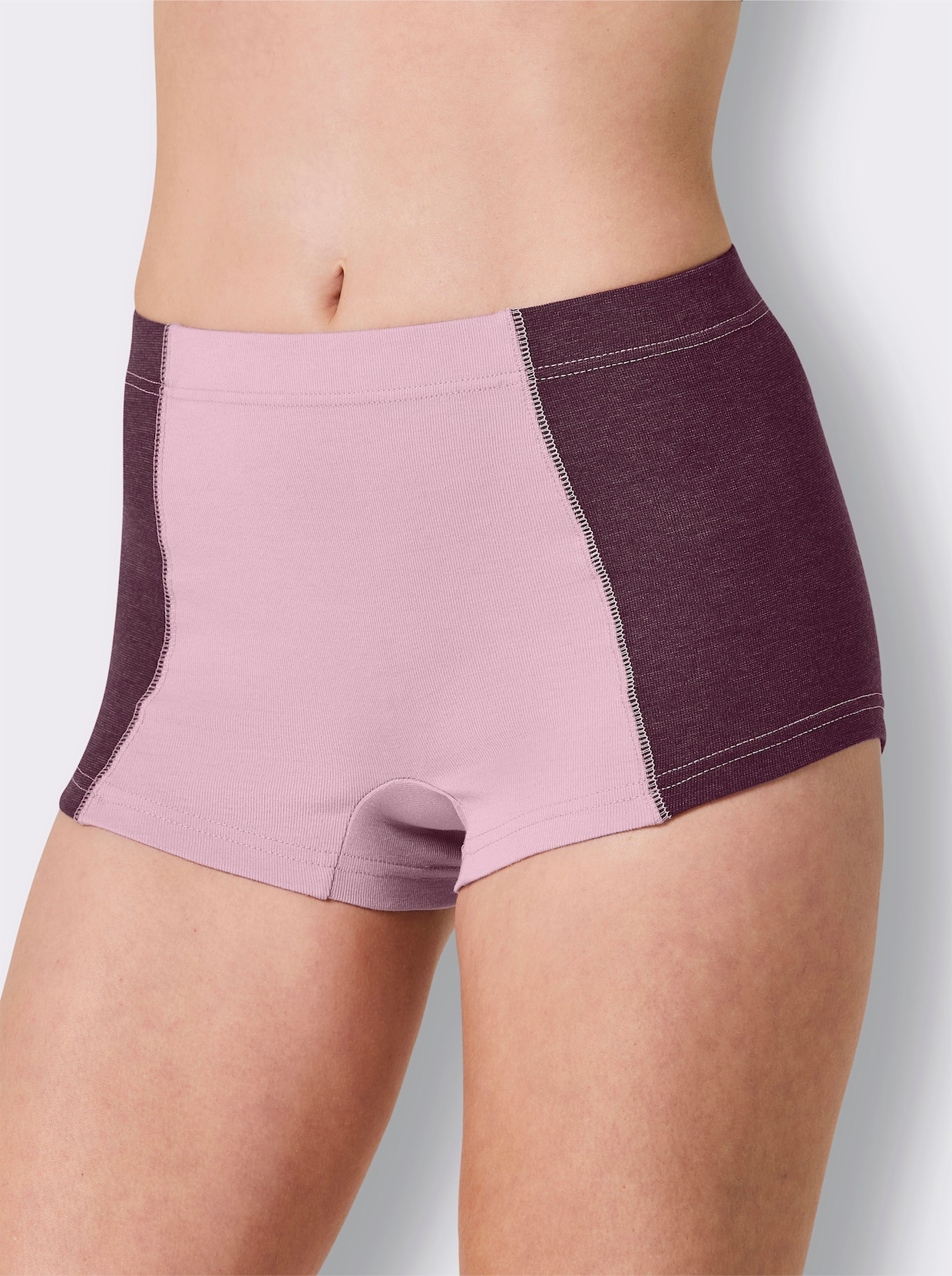 wäschepur Panty - mauve-burgund