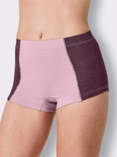 wäschepur Panty - mauve-burgund
