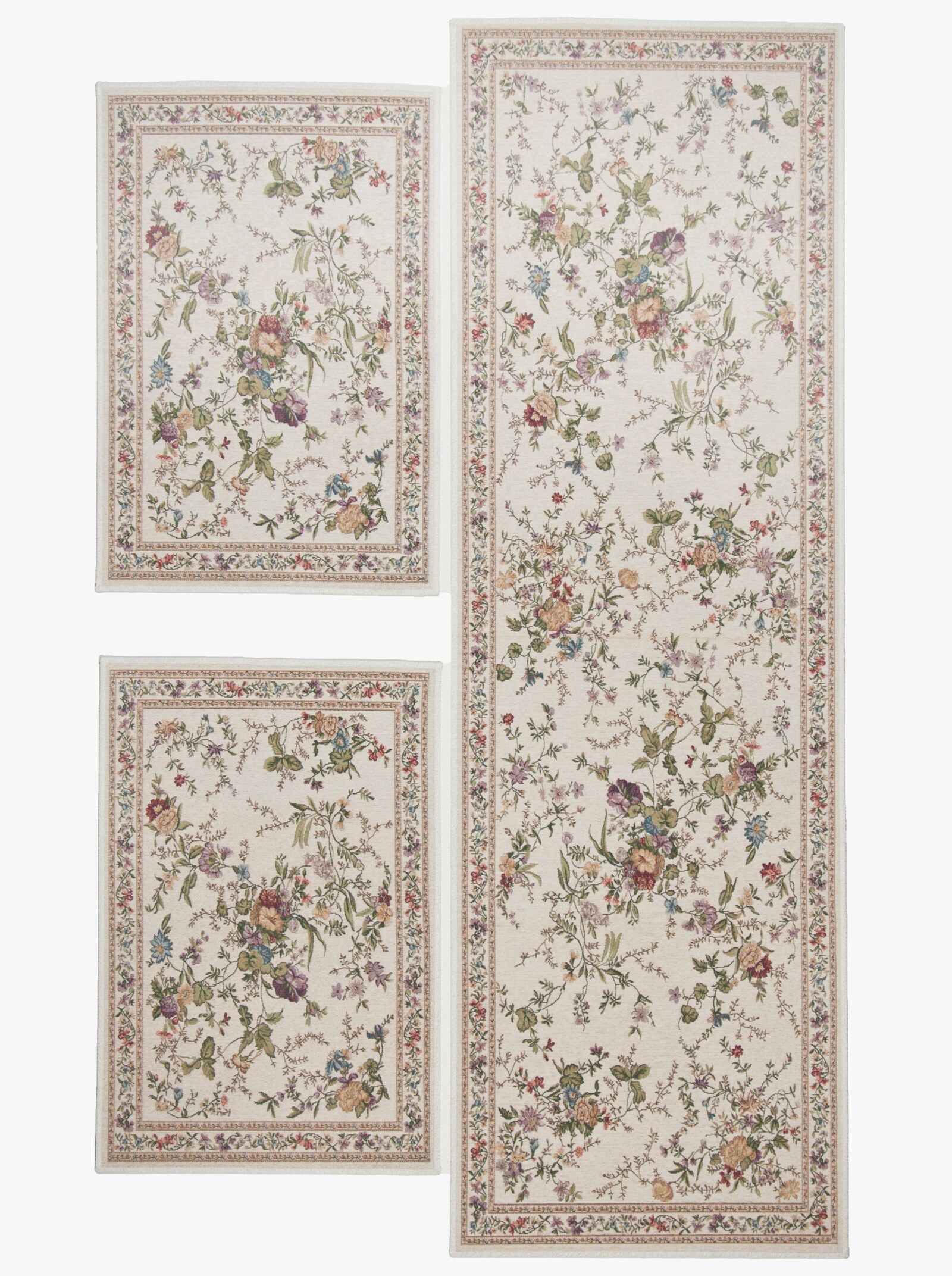 Theko Teppich - creme