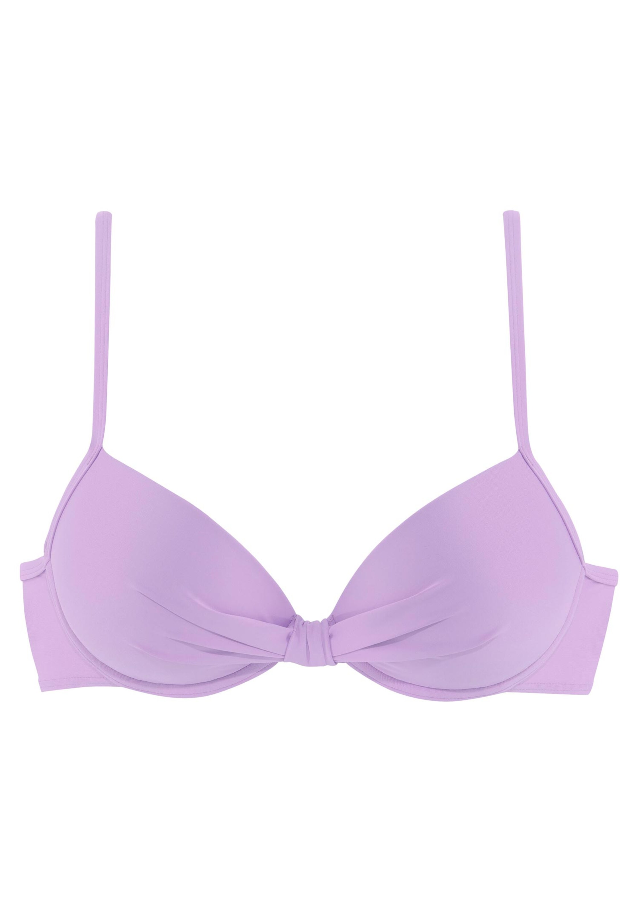Bademode Bügel-Bikinis s.Oliver Bügel-Bikini-Top in lila 