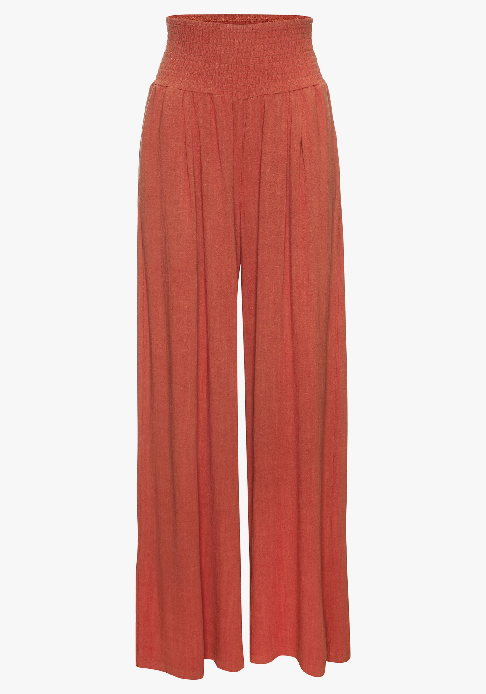French Connection Pantalon en lin - couleur rouille