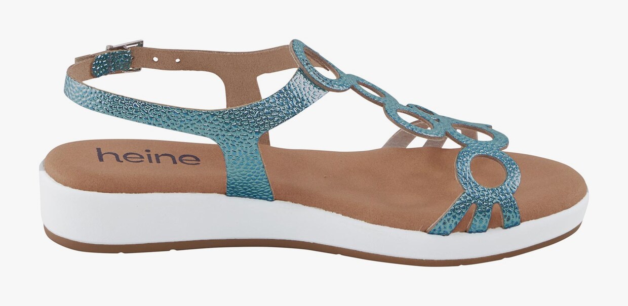 heine Sandalette - türkis-metallic