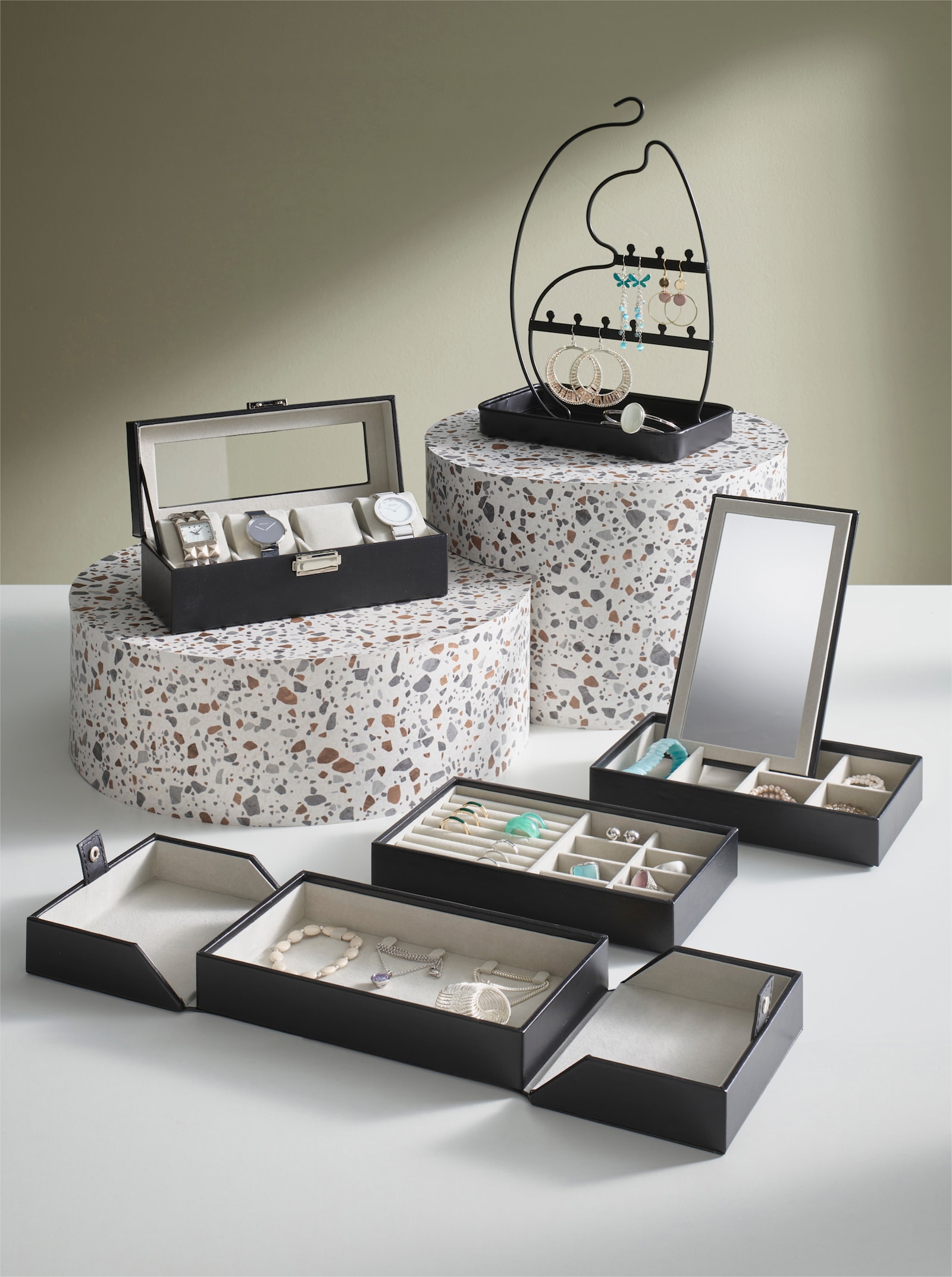 heine home Sieradenstandaard - zwart