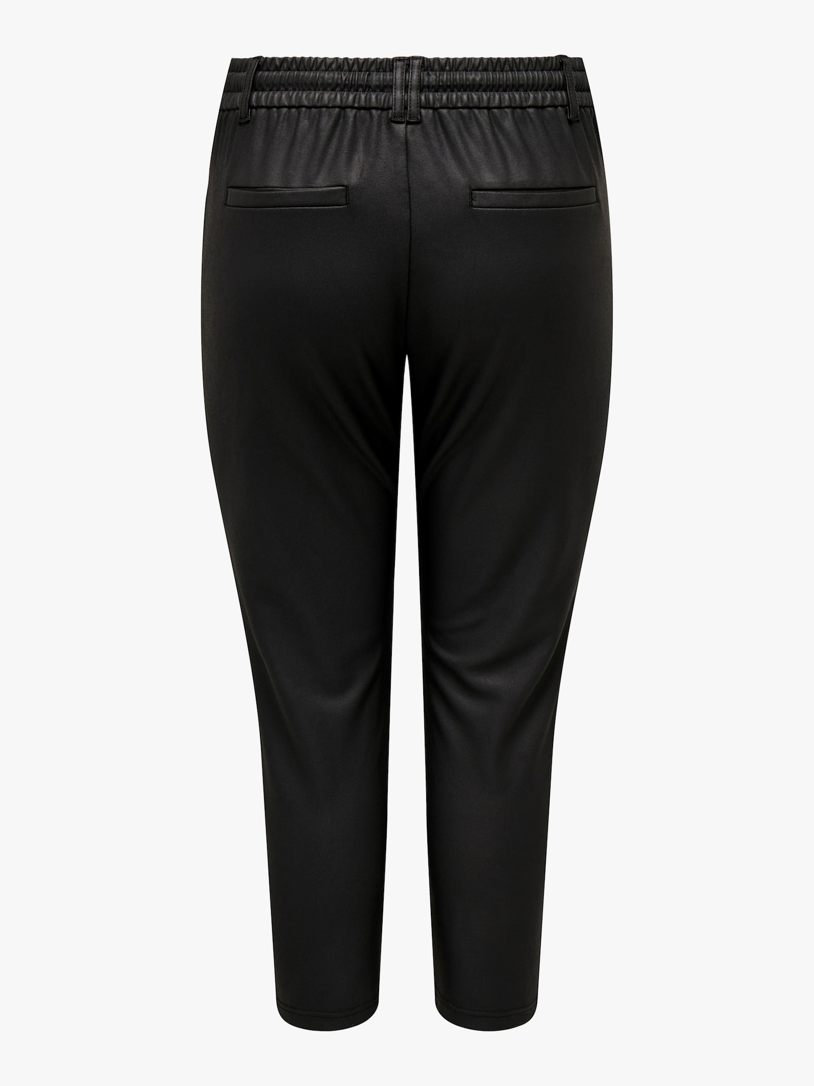 Lederimitathose - black