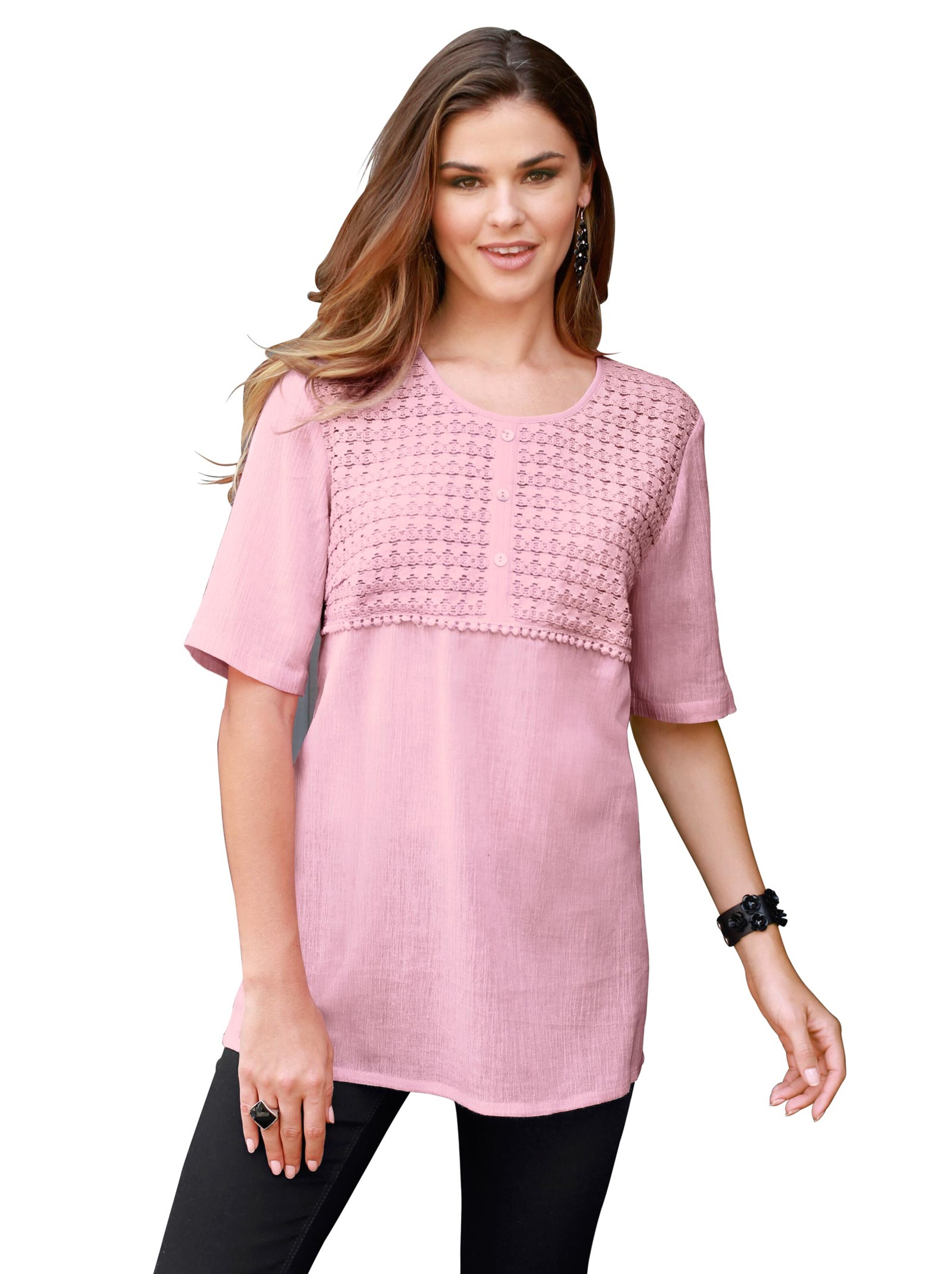 Spitzentunika - rosé
