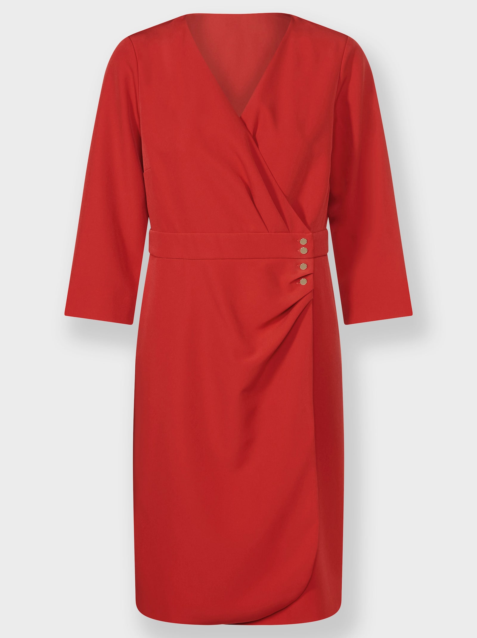 heine Zavinovacie strečové šaty - červená