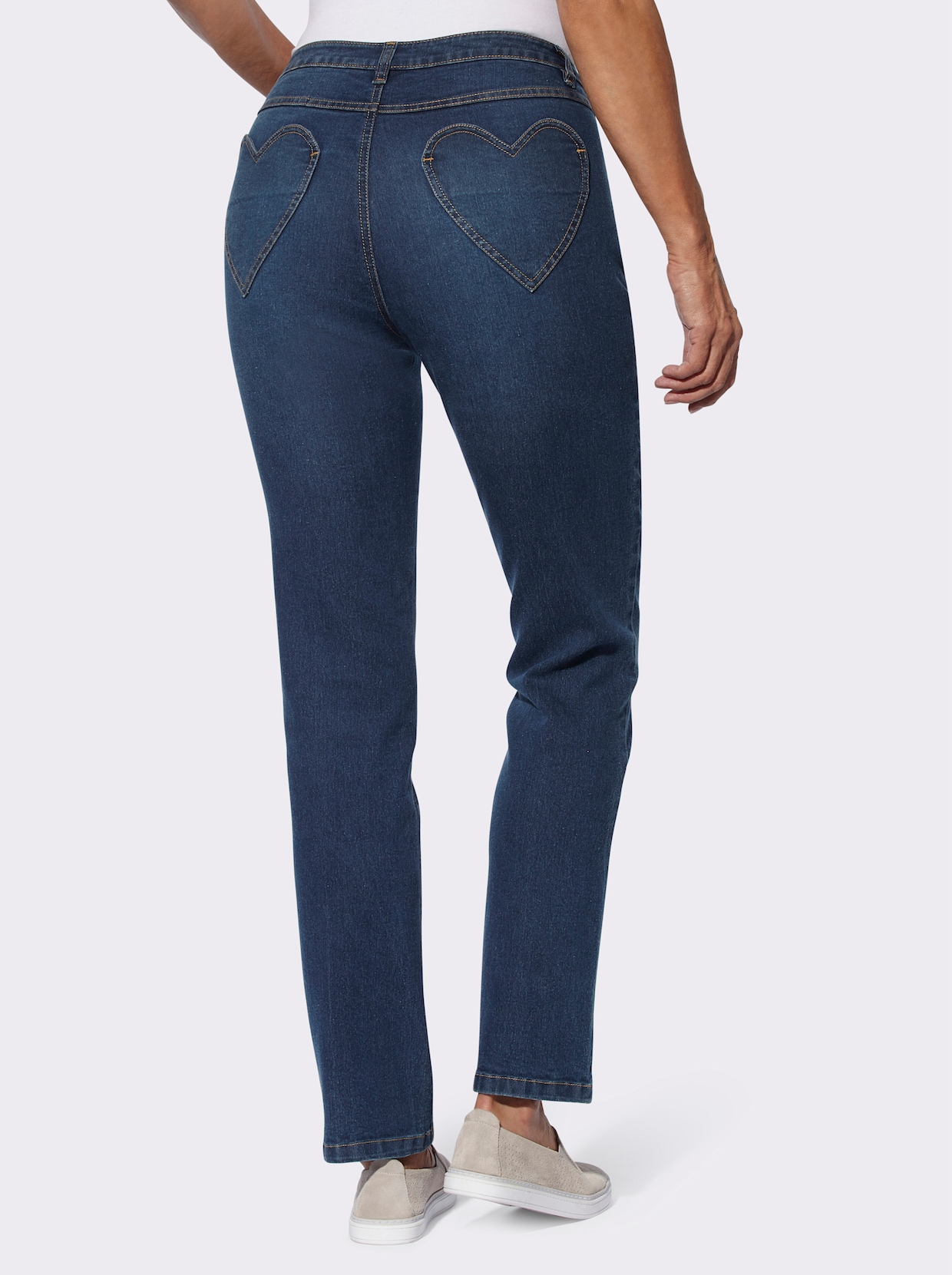 Jeans - blue-stonewashed