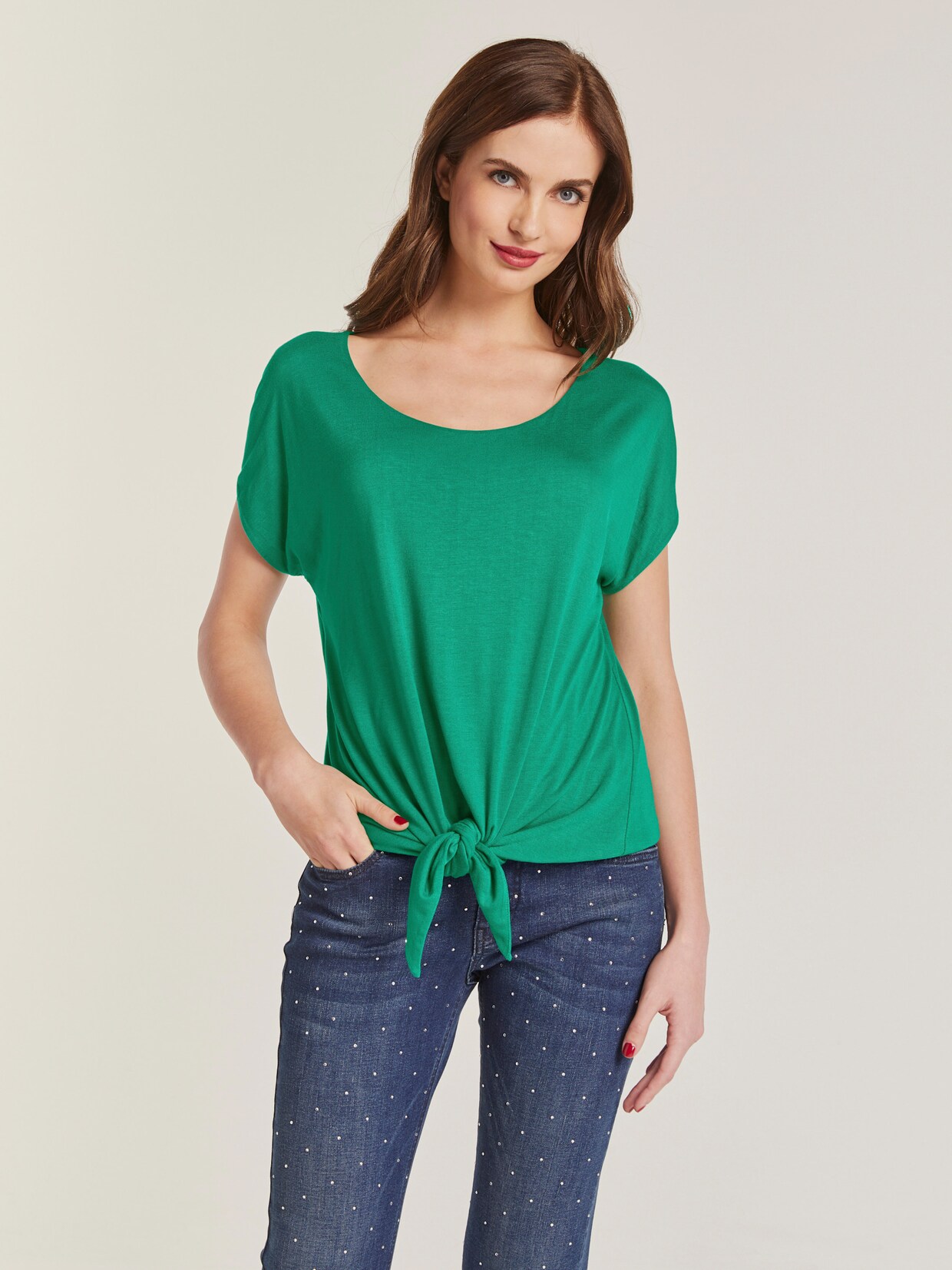 heine Shirt - smaragd