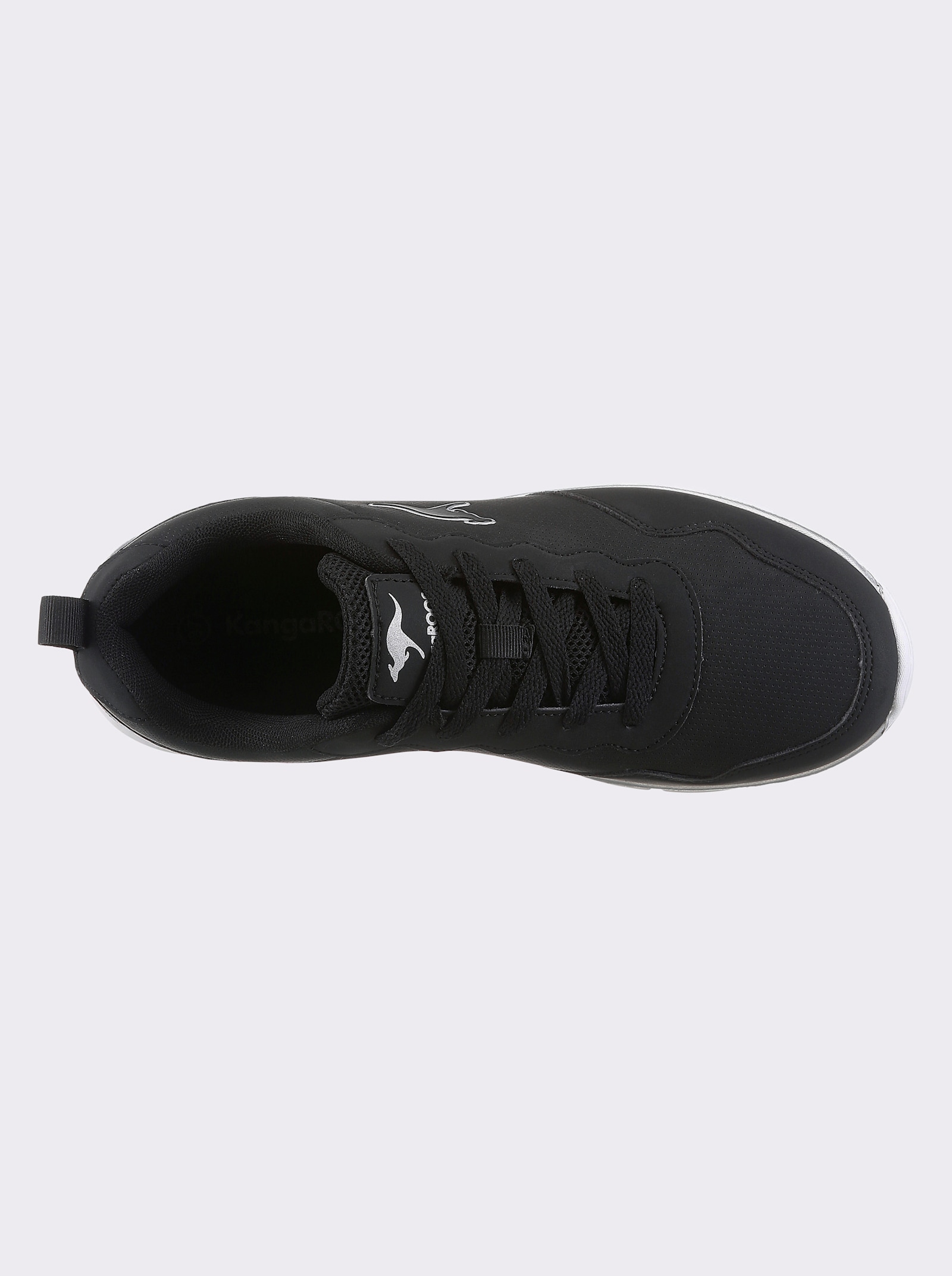 KangaROOS Sneaker mit flexibler Laufsohle - schwarz