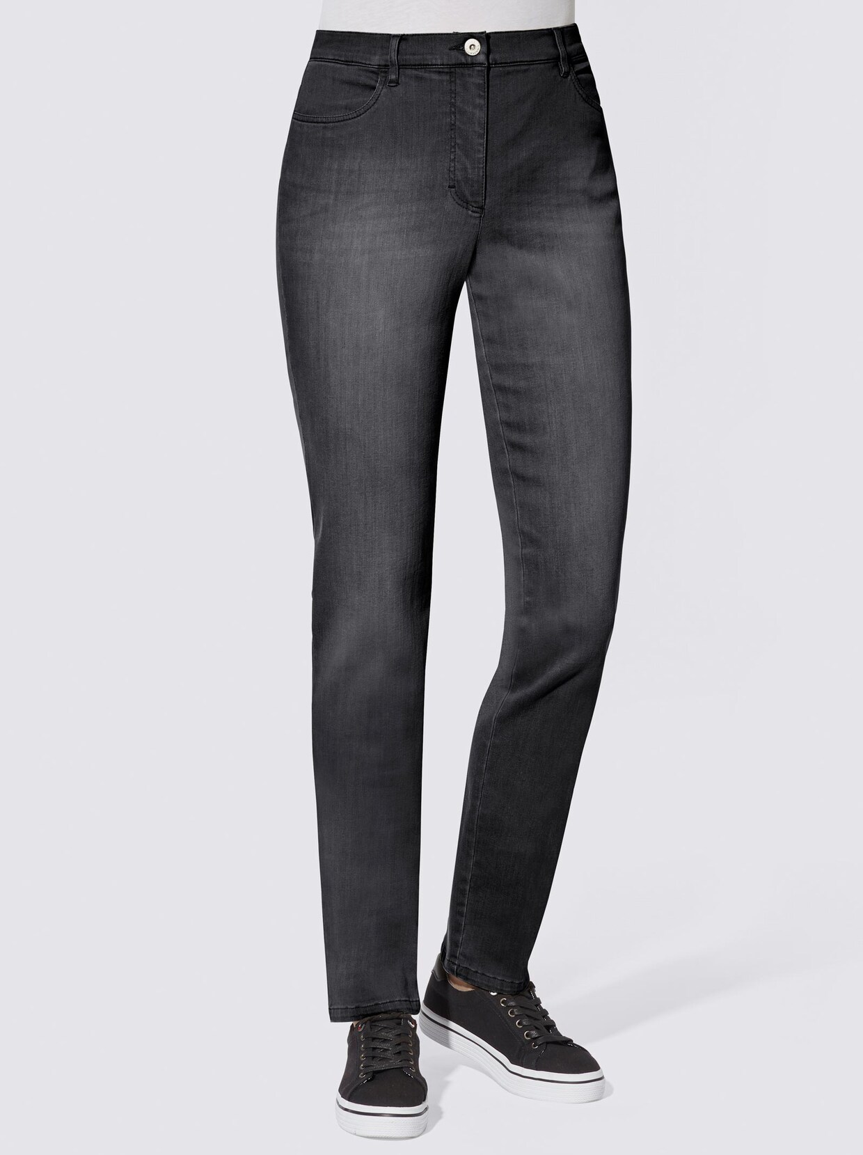Cosma Jeans - black-denim