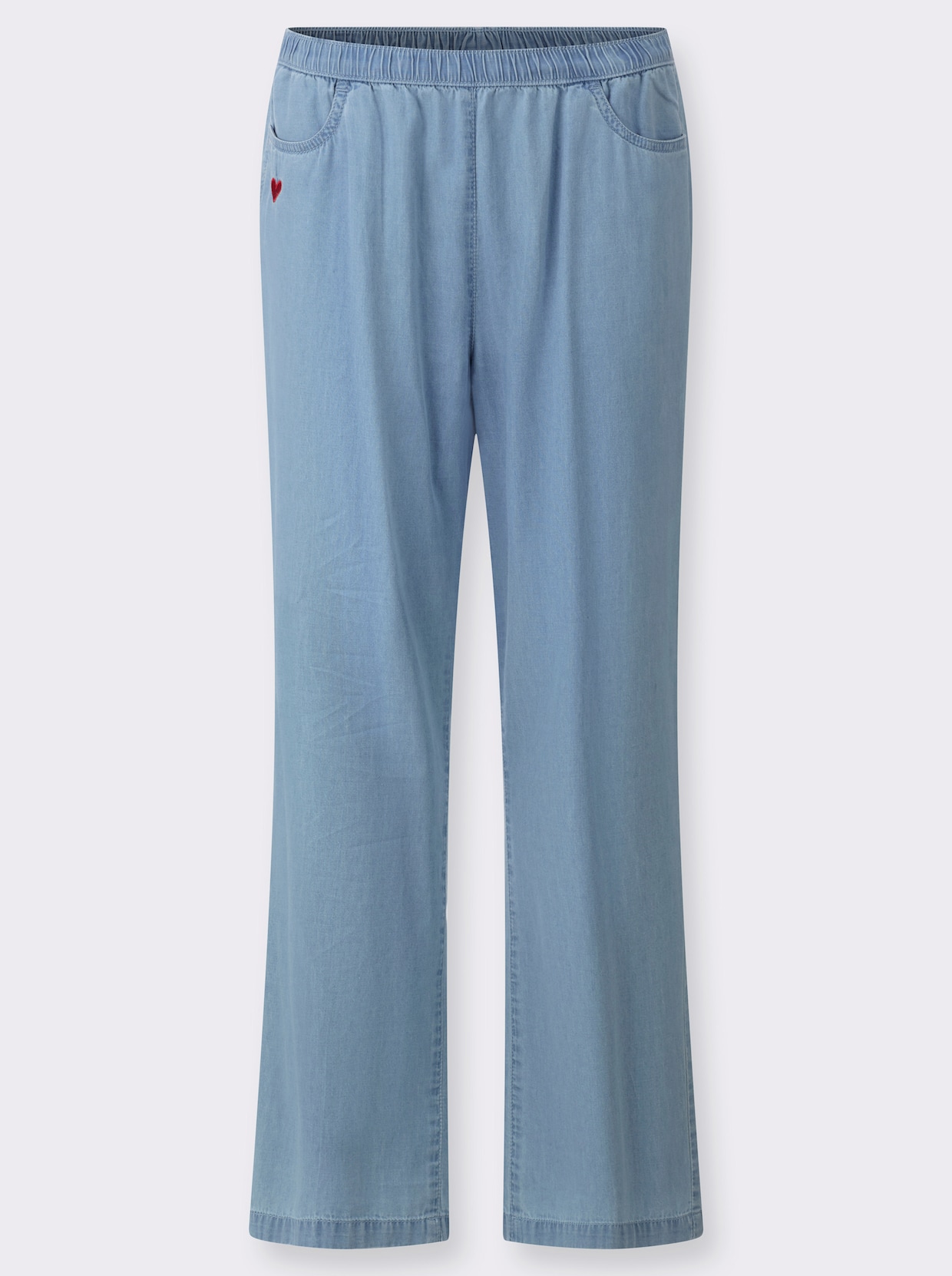 Schlupfjeans - blue-bleached
