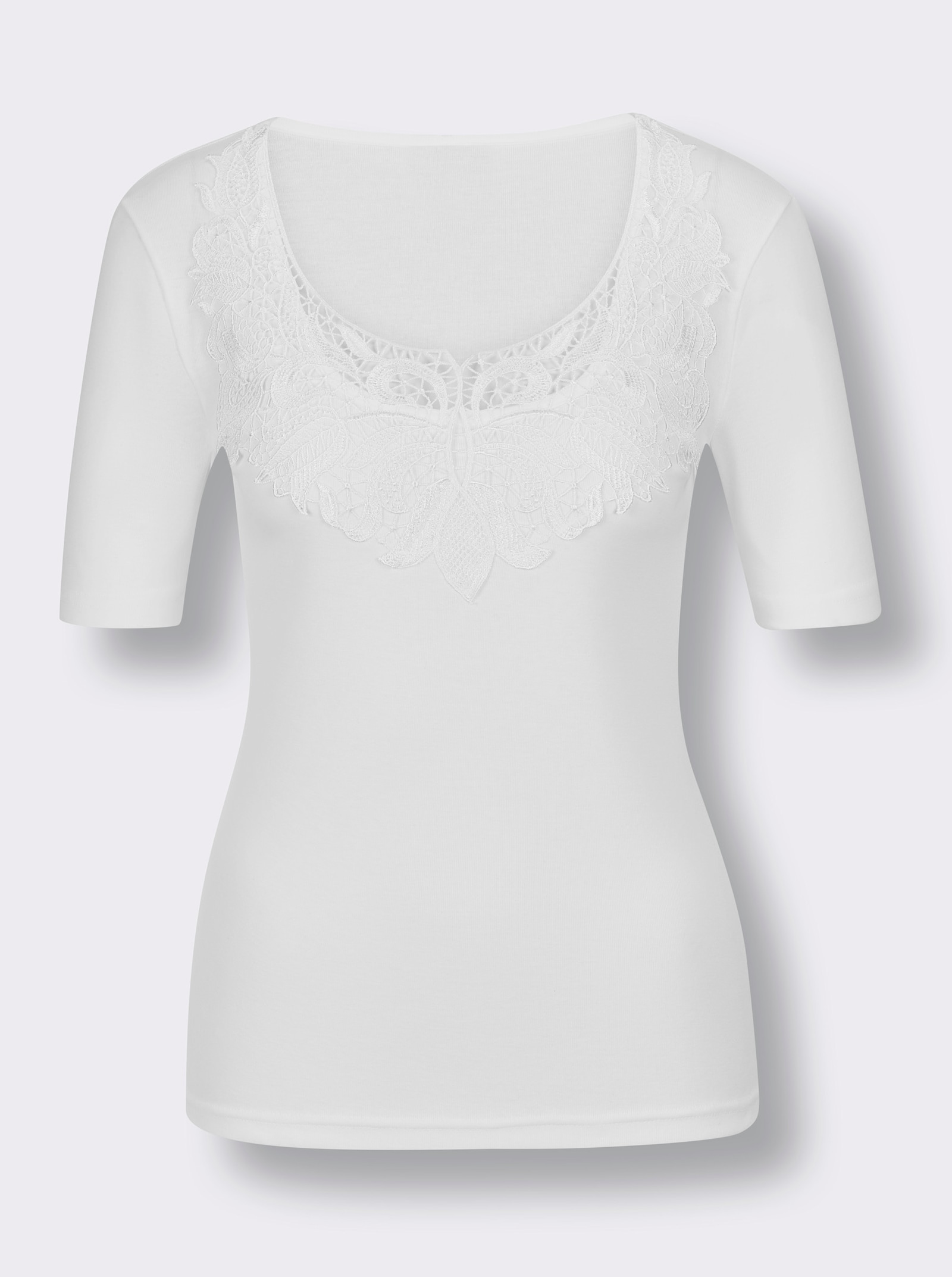 wäschepur Blazershirt - weiß