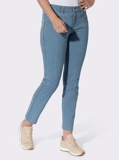 heine Jeans mit Passformsattel - blue-bleached