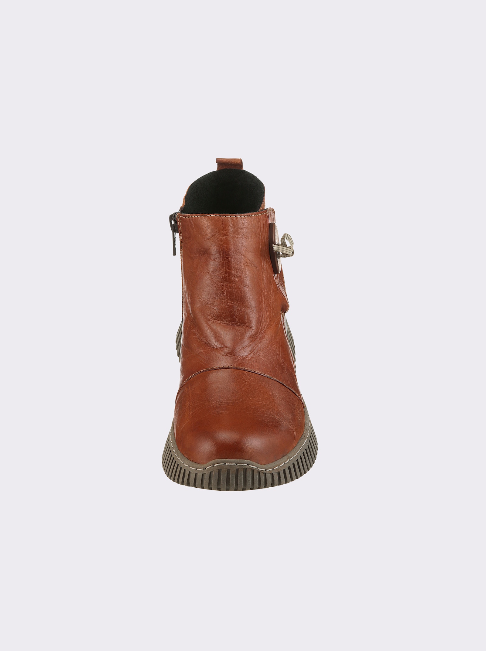 Gemini Stiefelette mit Warmfutter - cognac