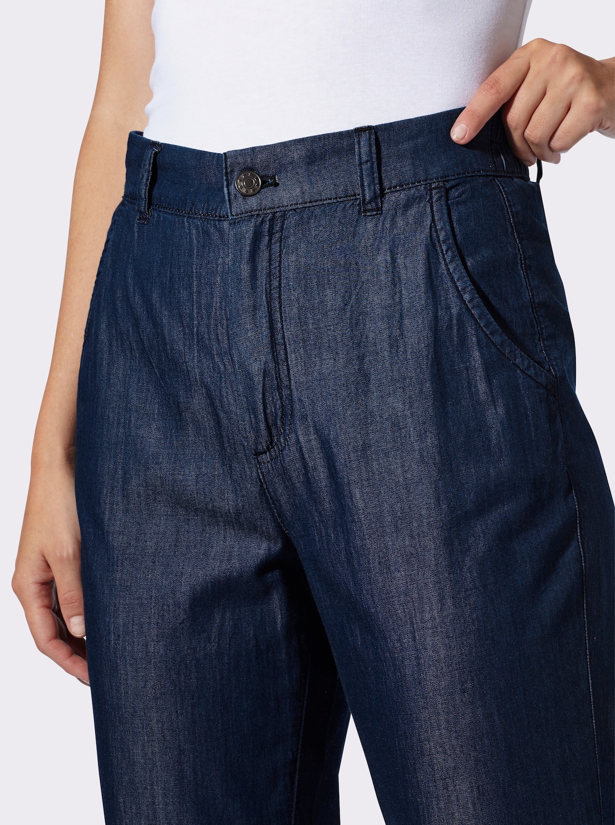 heine Ankle-Jeans - blue-stone-washed