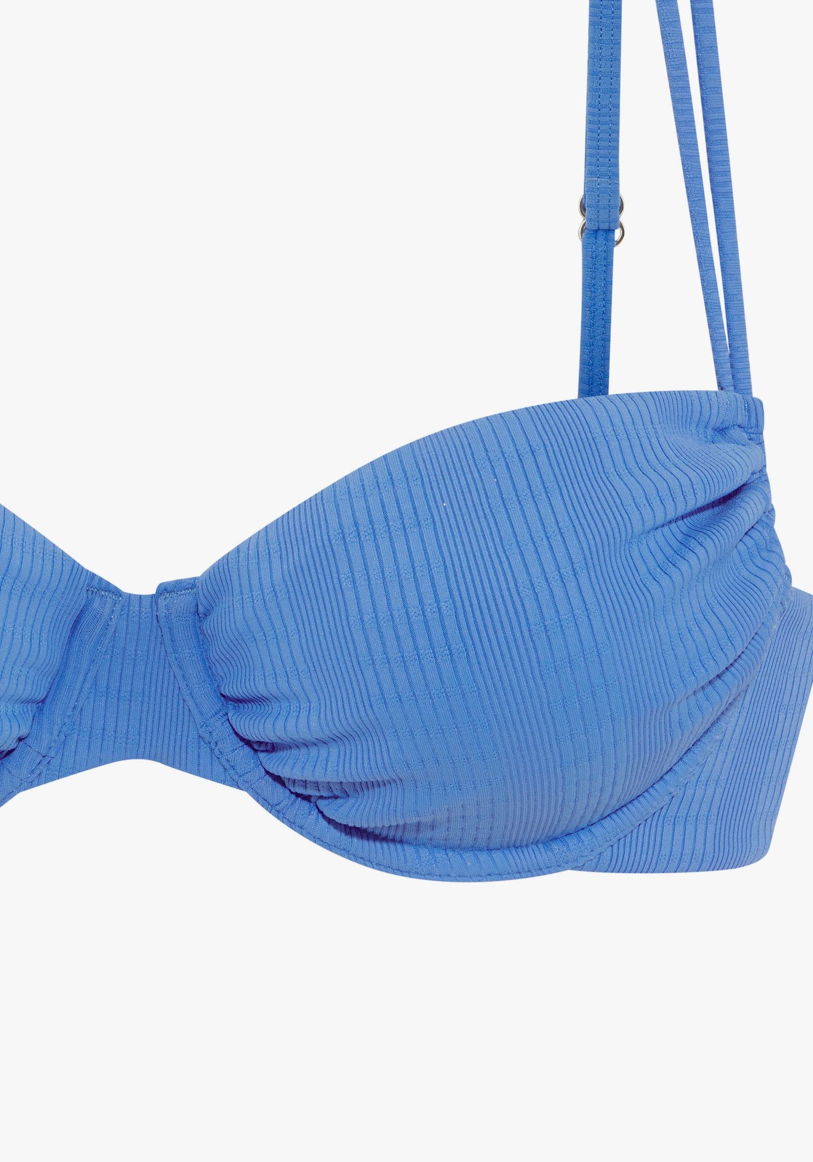 Copenhagen Studios Bügel-Bikini-Top - blau