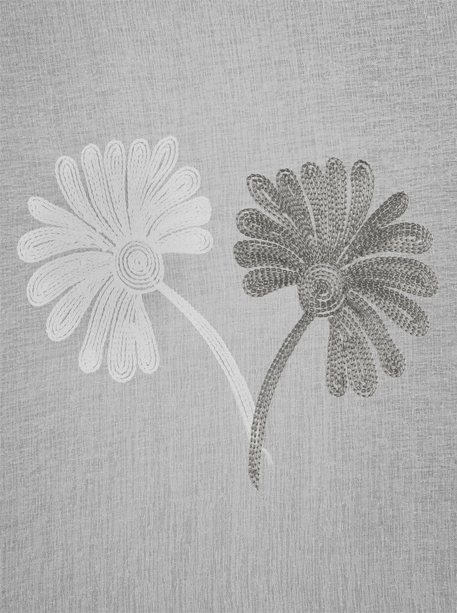 heine home Bändchenrollo - grau-offwhite