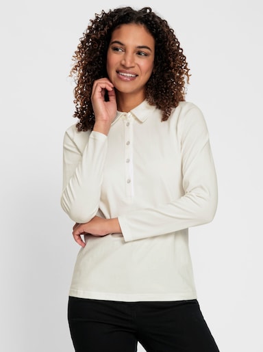 Poloshirt - ecru