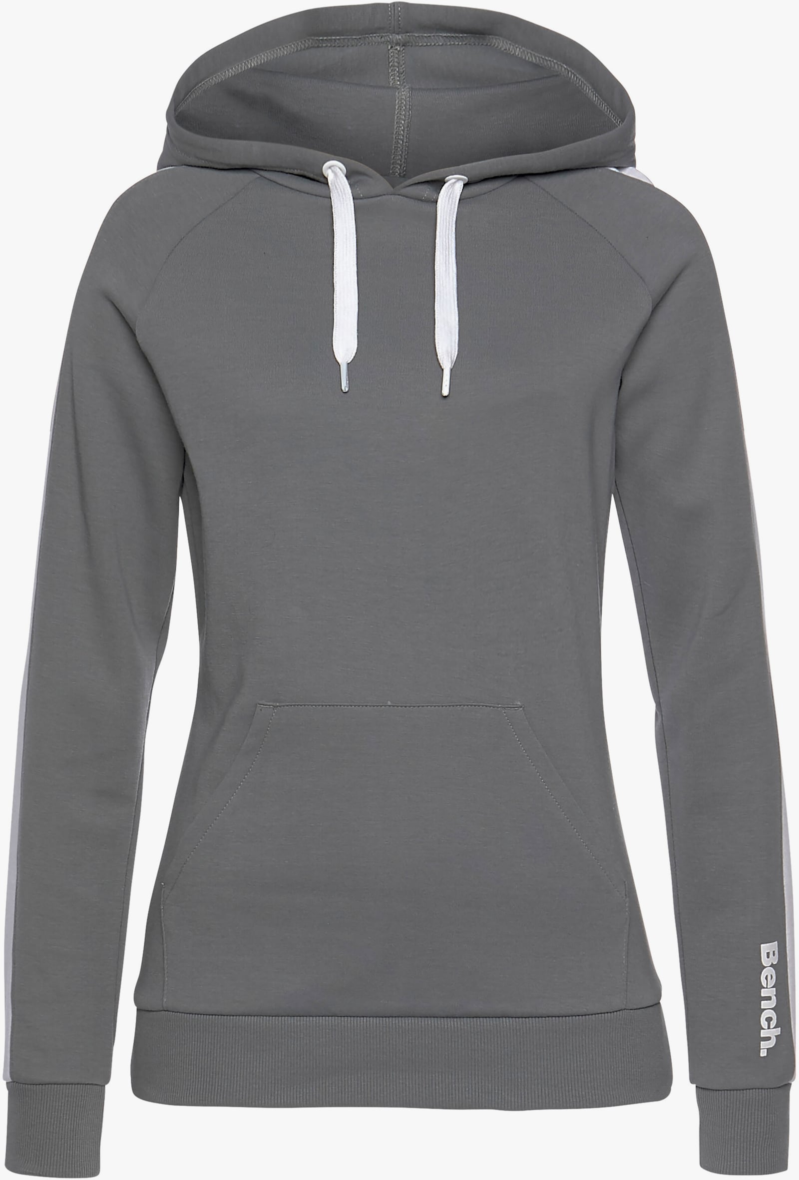 Bench. Loungewear Kapuzensweatshirt - stone-weiß