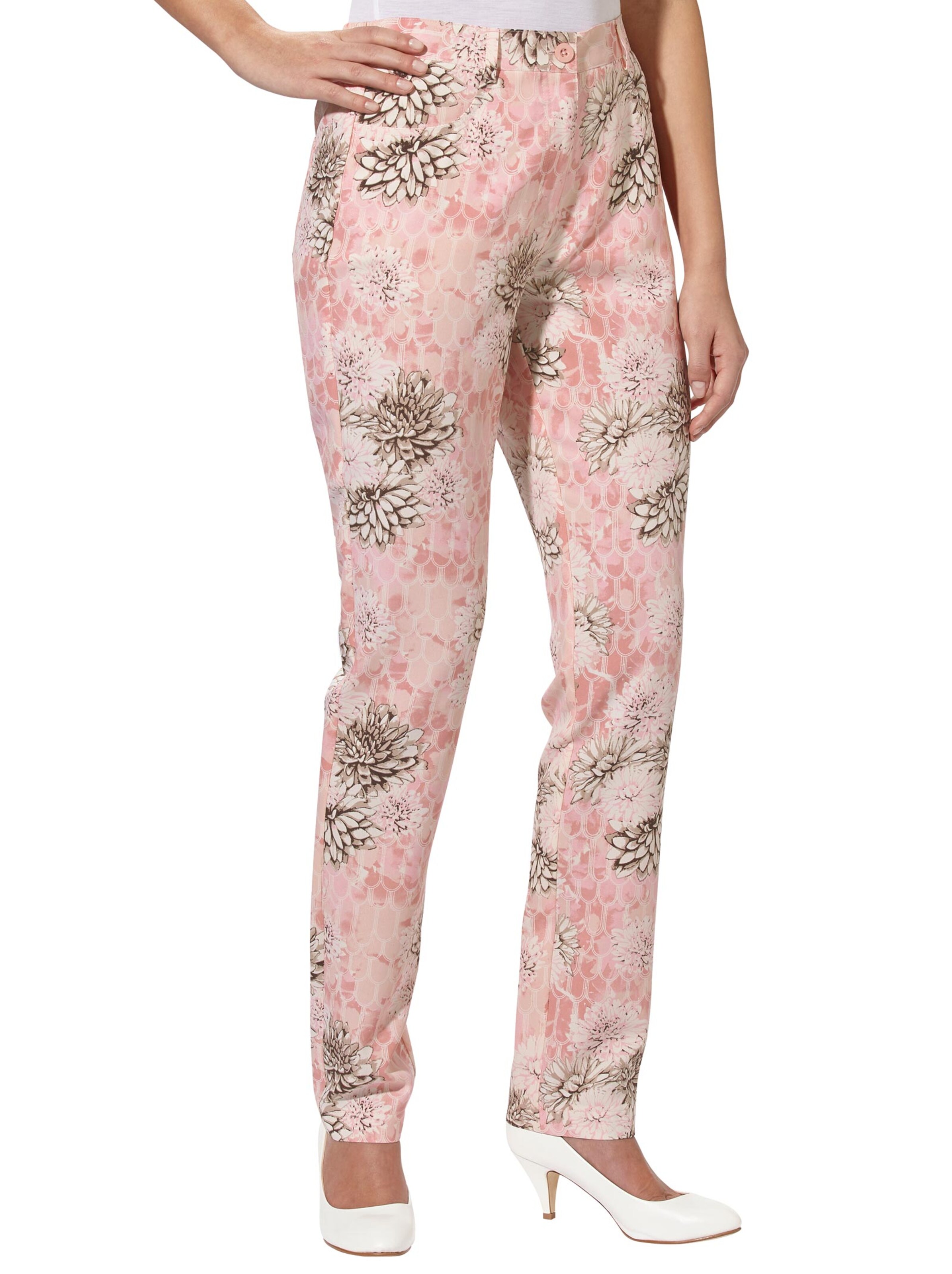 Hose - rosé-gemustert