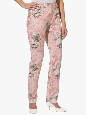 Hose - rosé-gemustert