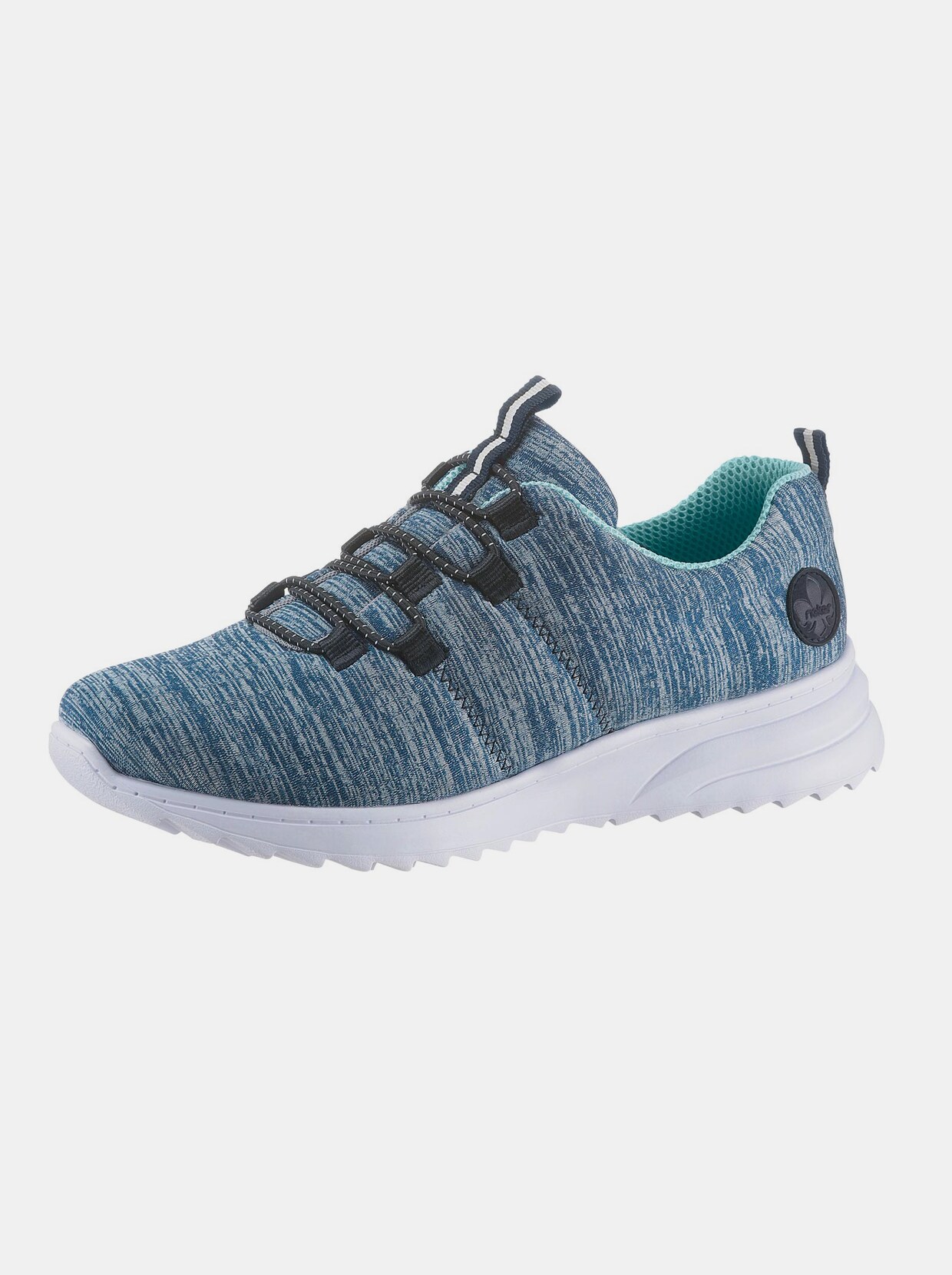 Rieker Sneaker - blau-meliert
