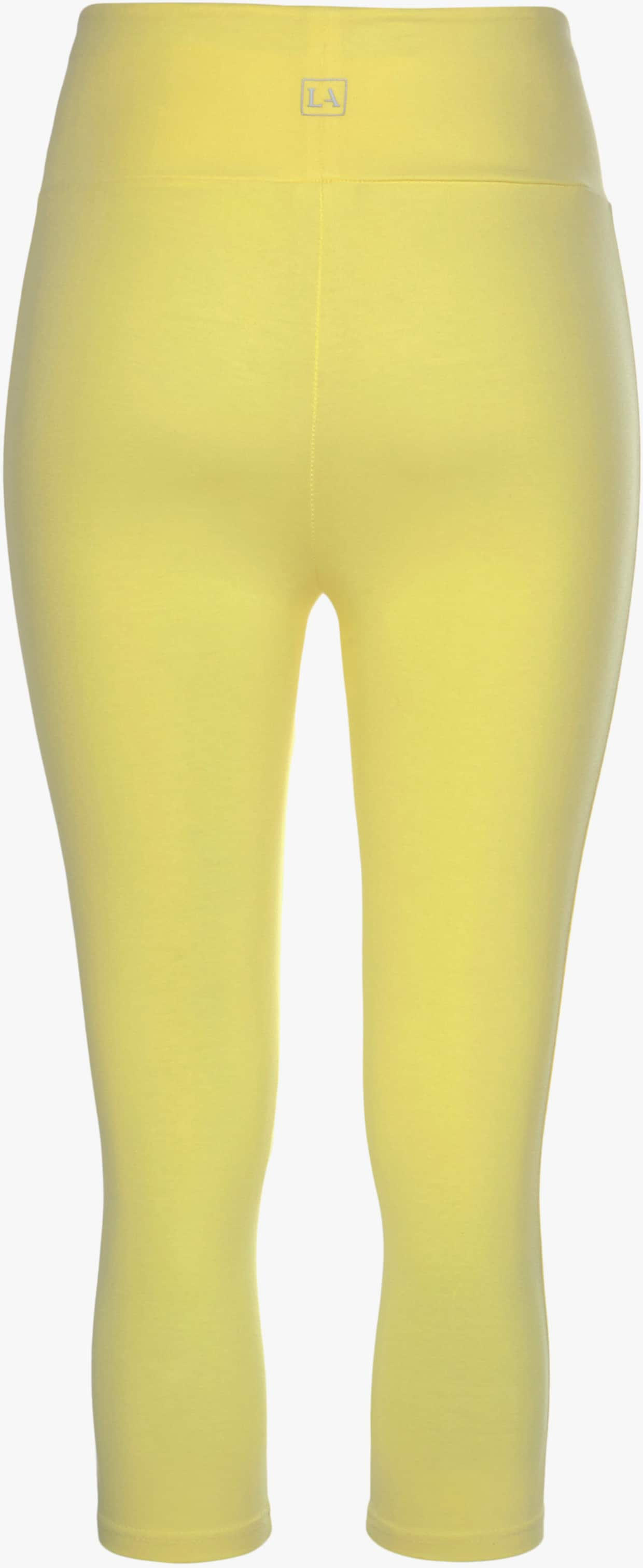 LASCANA legging corsaire - jaune