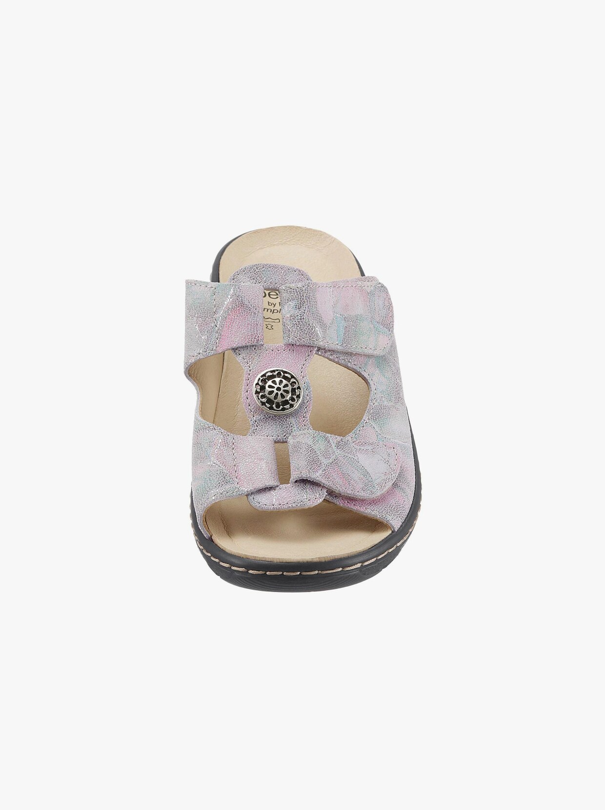 Belvida slippers - roze geprint