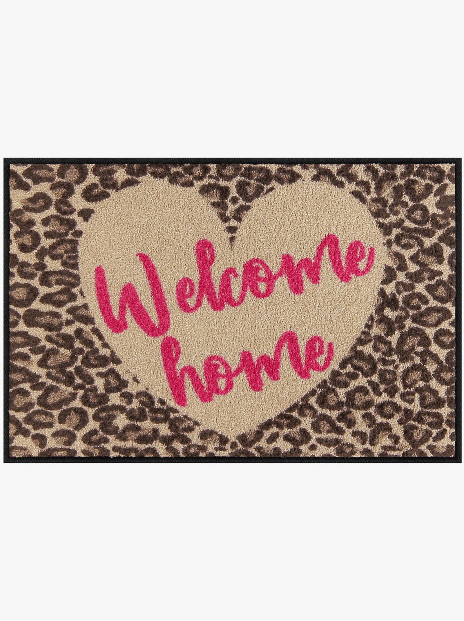 Salonloewe Fußmatte - beige-braun-gemustert