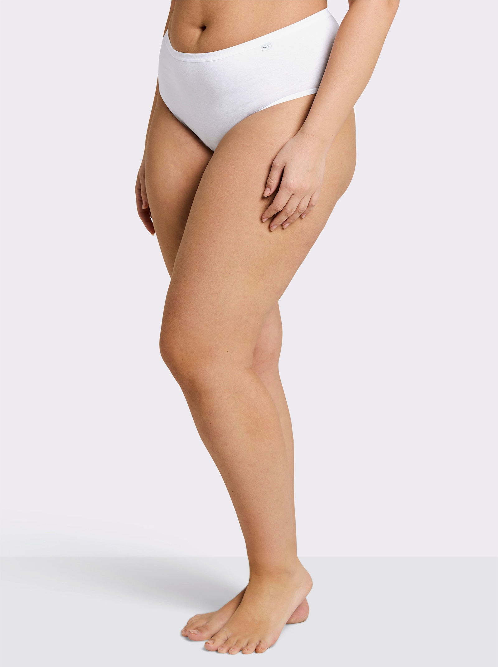 Speidel Hüftslip mit elastischen Abschlüssen - weiß