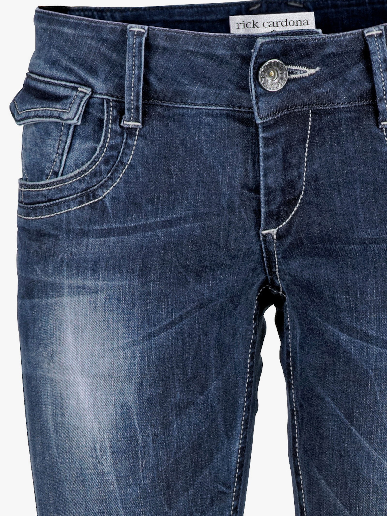 heine Jean skinny avec effet ventre plat - bleu denim