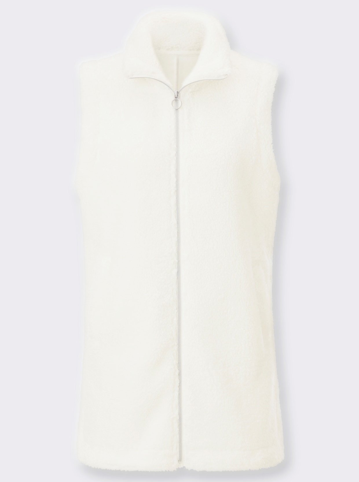 Fleecegilet - ecru