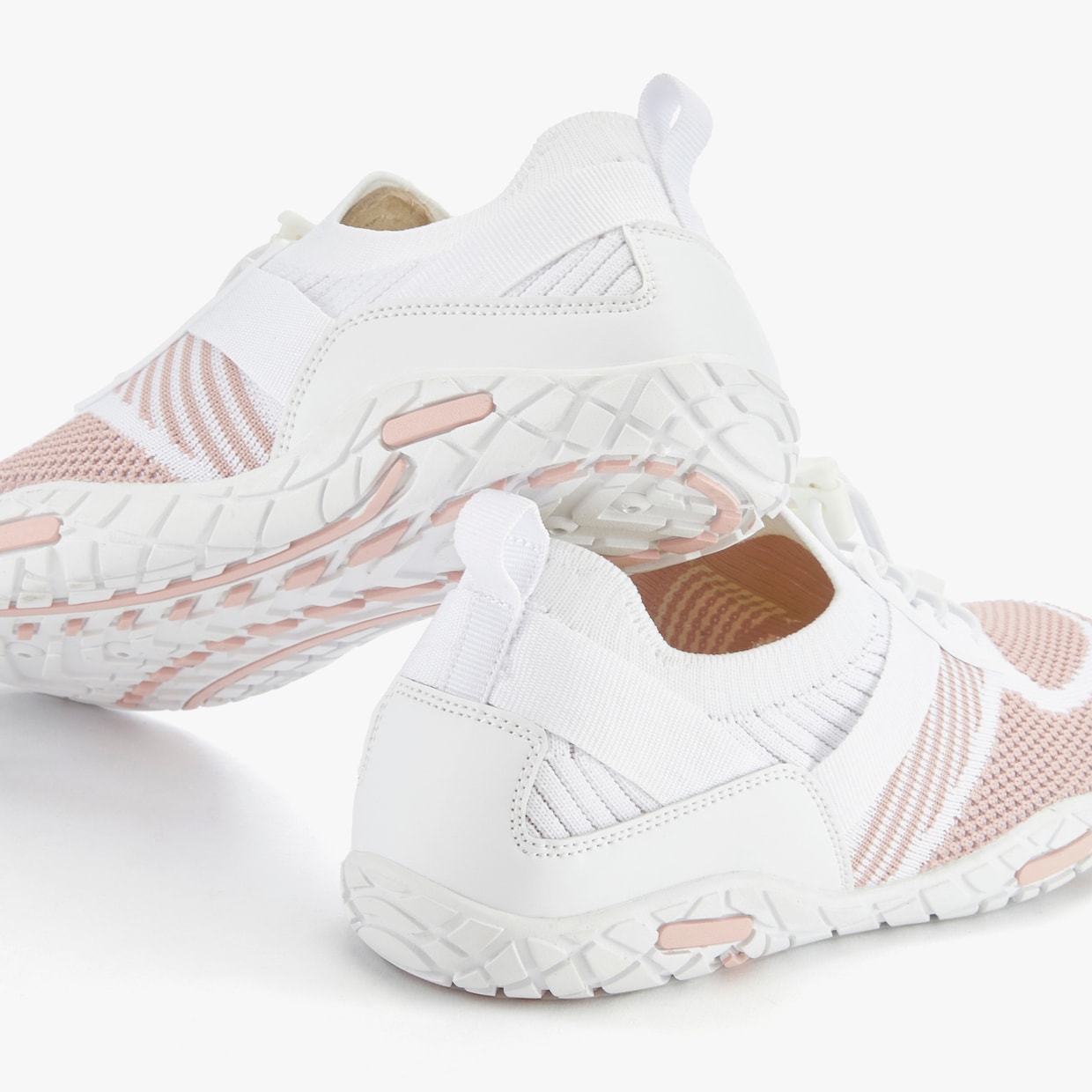 LASCANA Sneaker - wit/roze