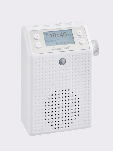 soundmaster Digitalradio (DAB+) - weiß