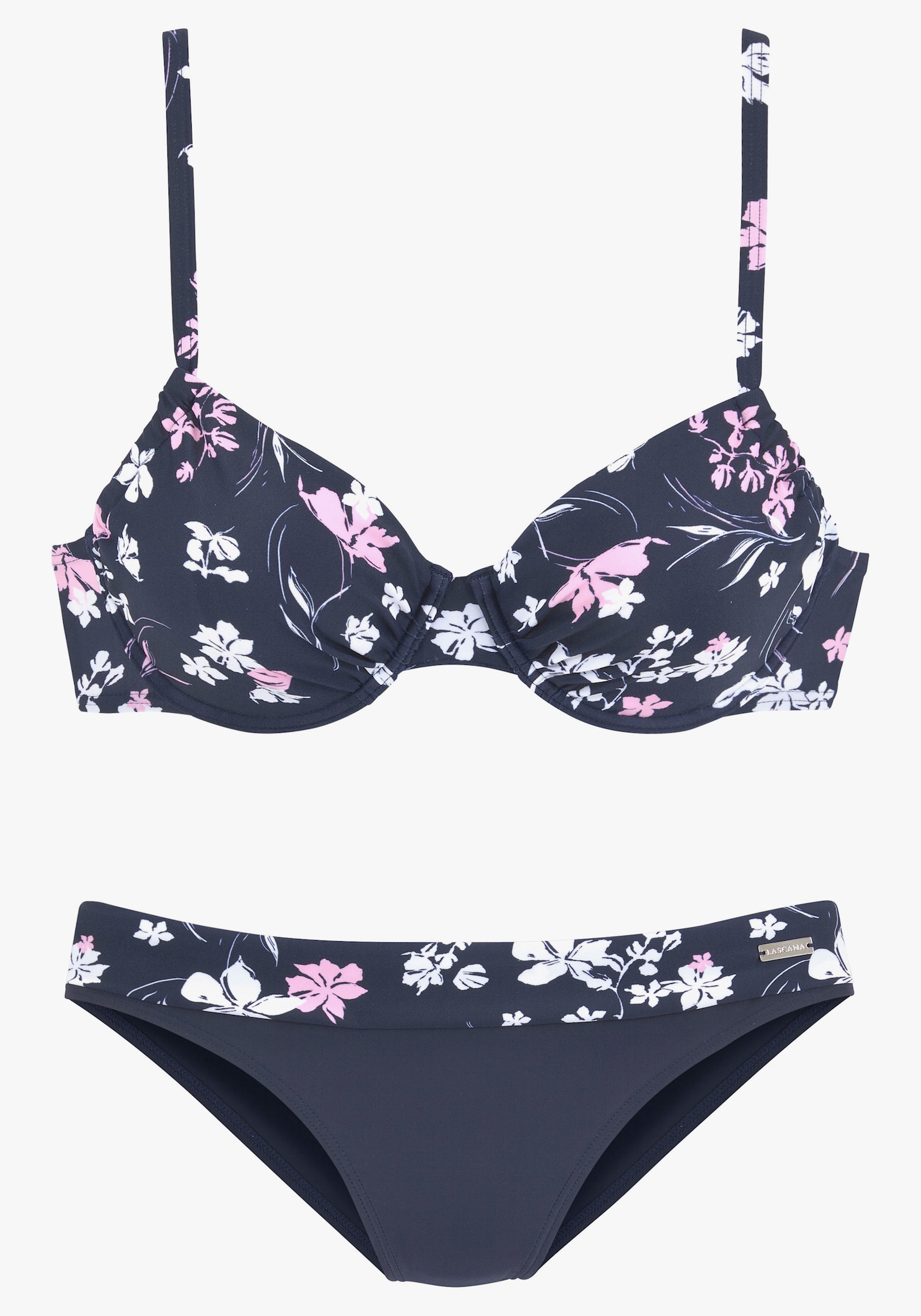 LASCANA Bügel-Bikini - marine-bedruckt