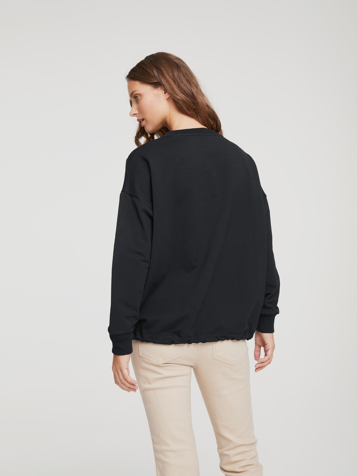 Linea Tesini Sweatshirt - schwarz