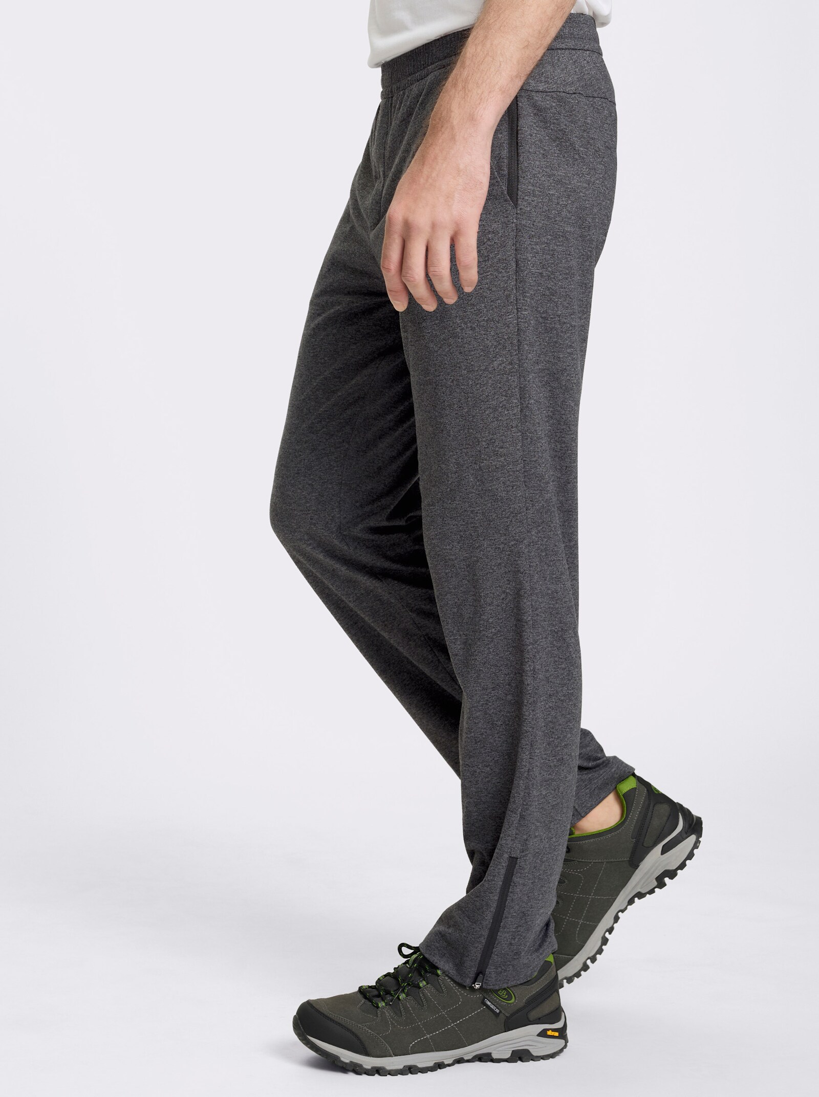 Catamaran Sports Freizeithose mit Rundum-Dehnbund - grau-meliert