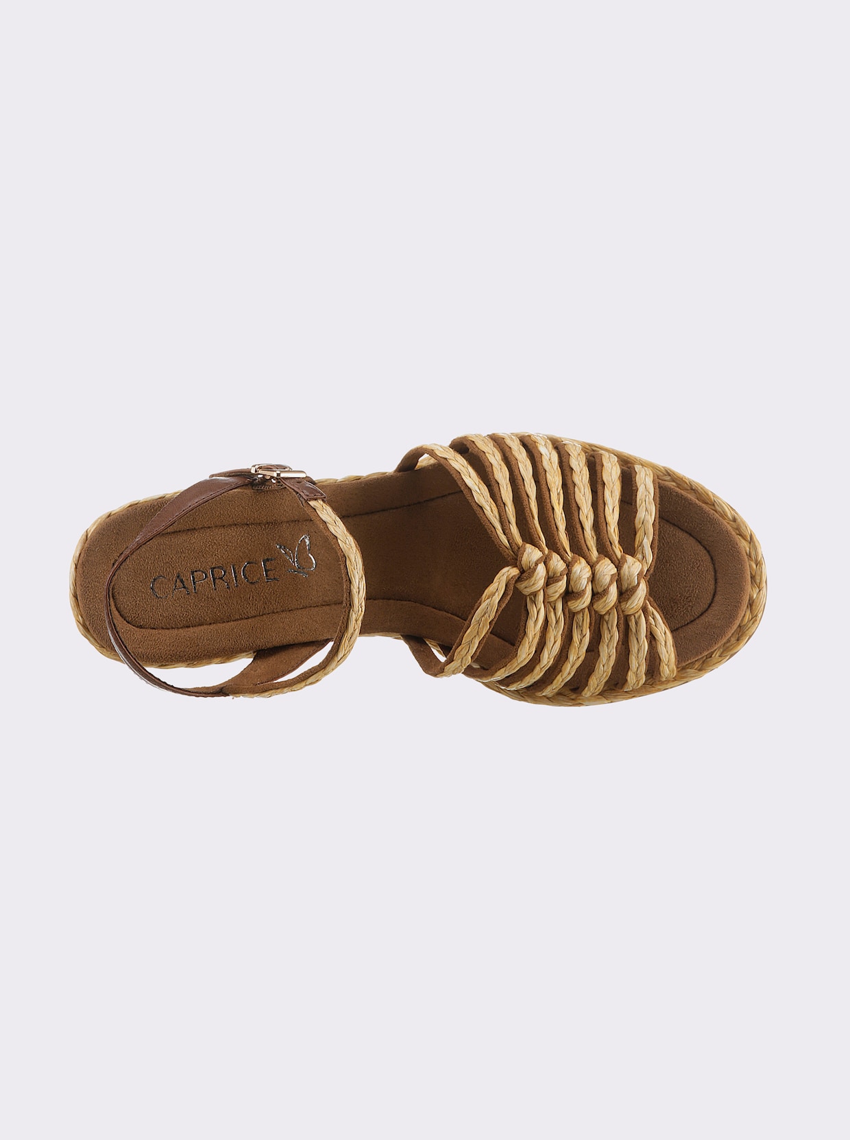 Caprice Sandalette - cognac