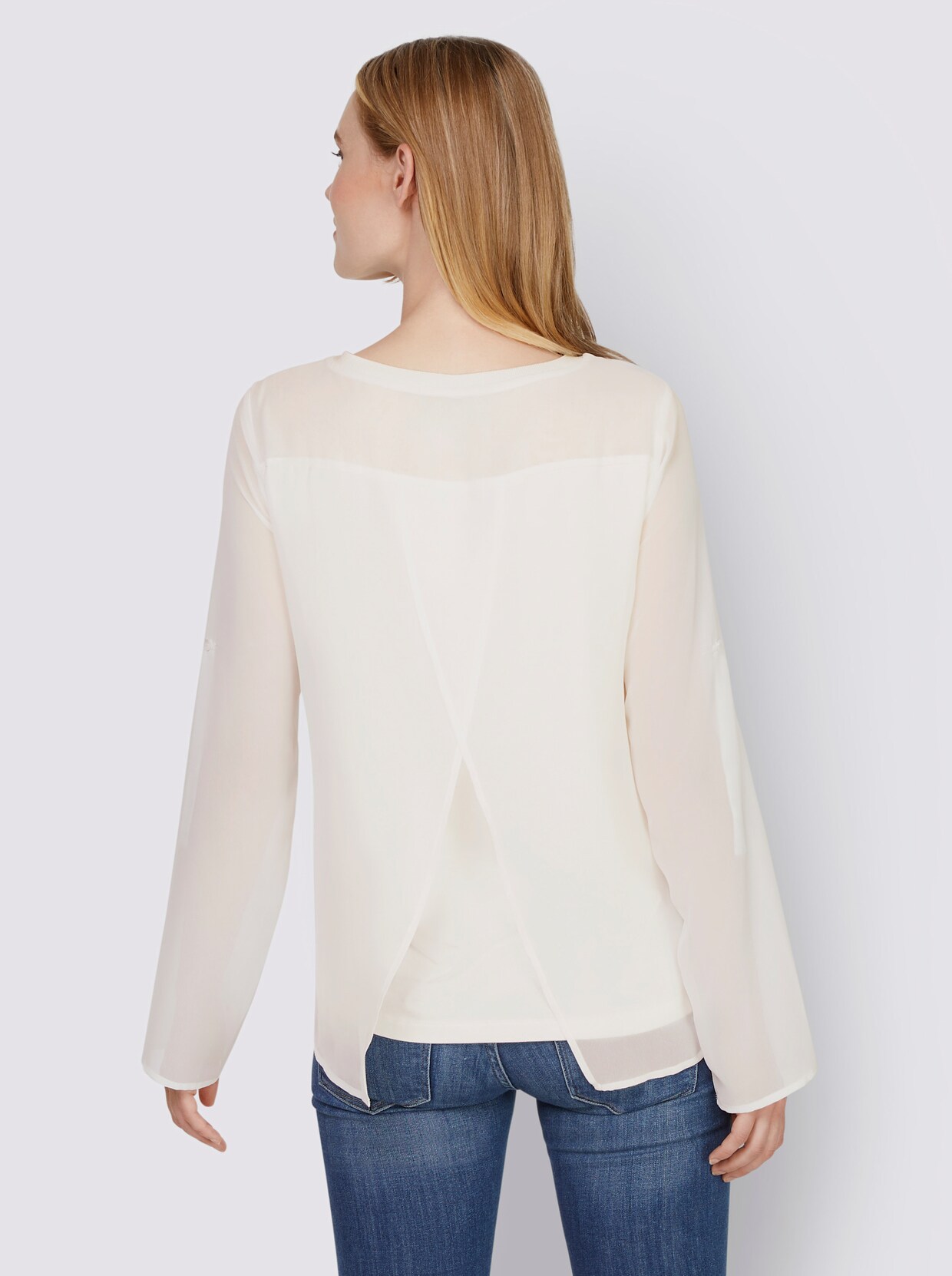 heine Bluse - ecru