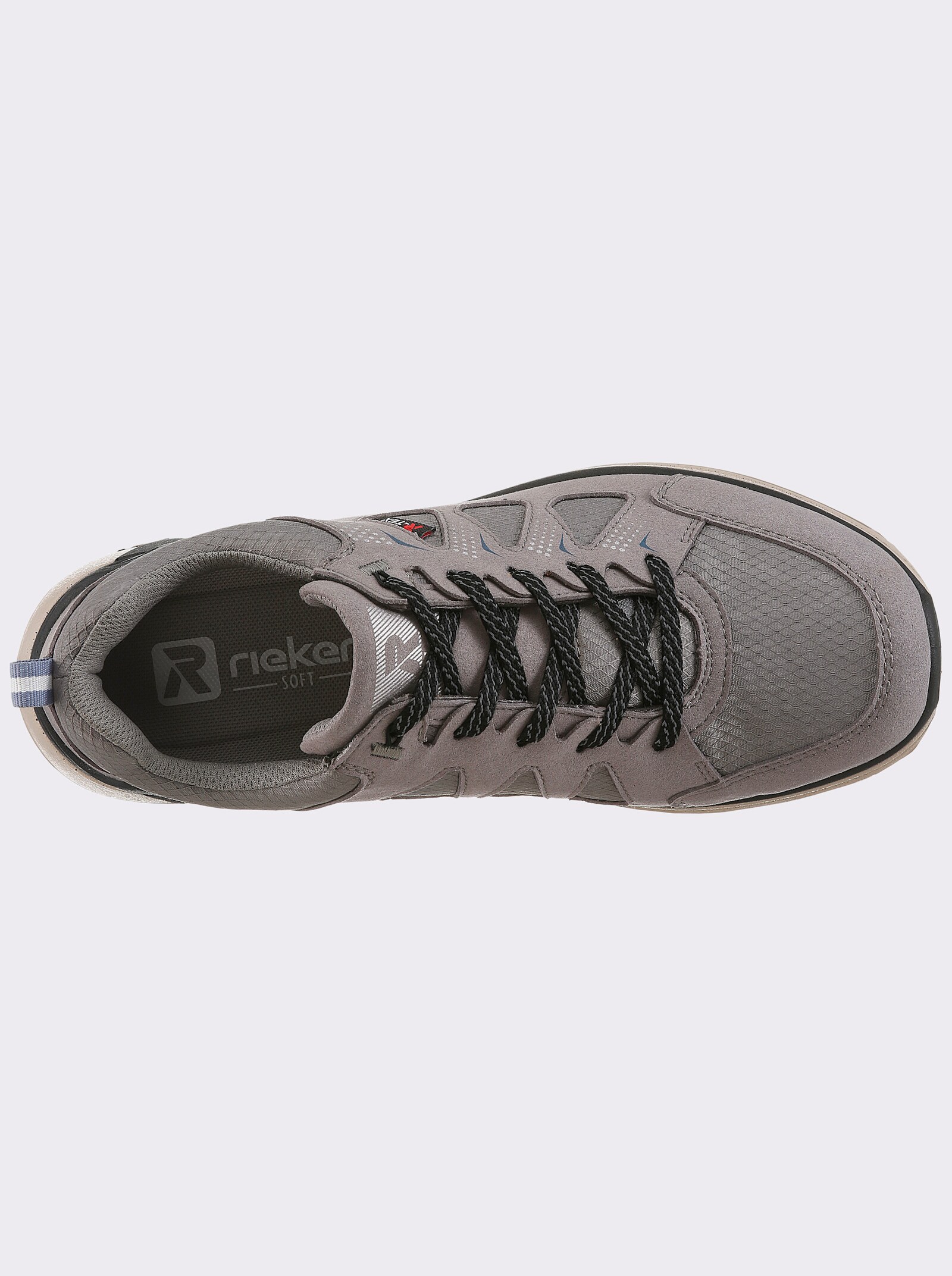 Rieker Trekkingschuh mit Wechselfußbett - grau