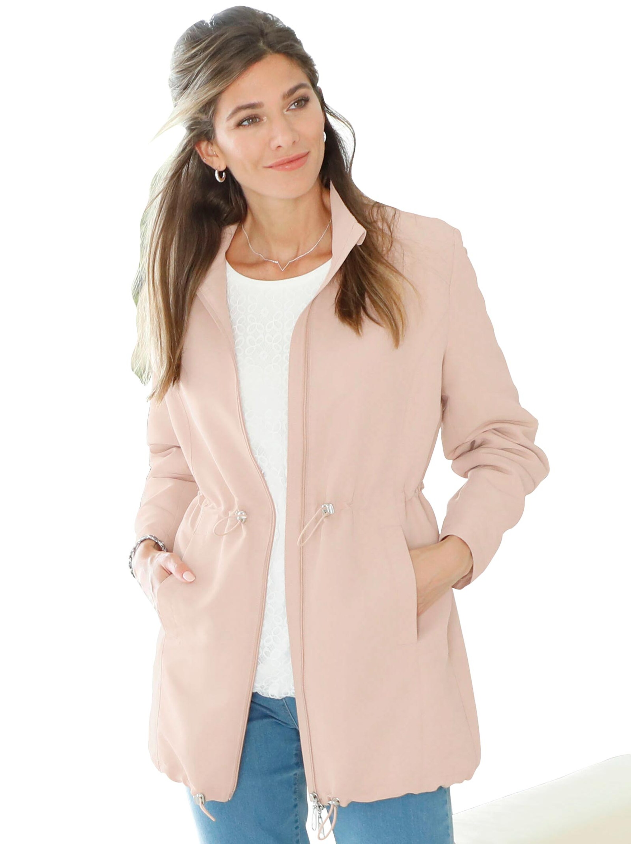 Longjacke - rosé