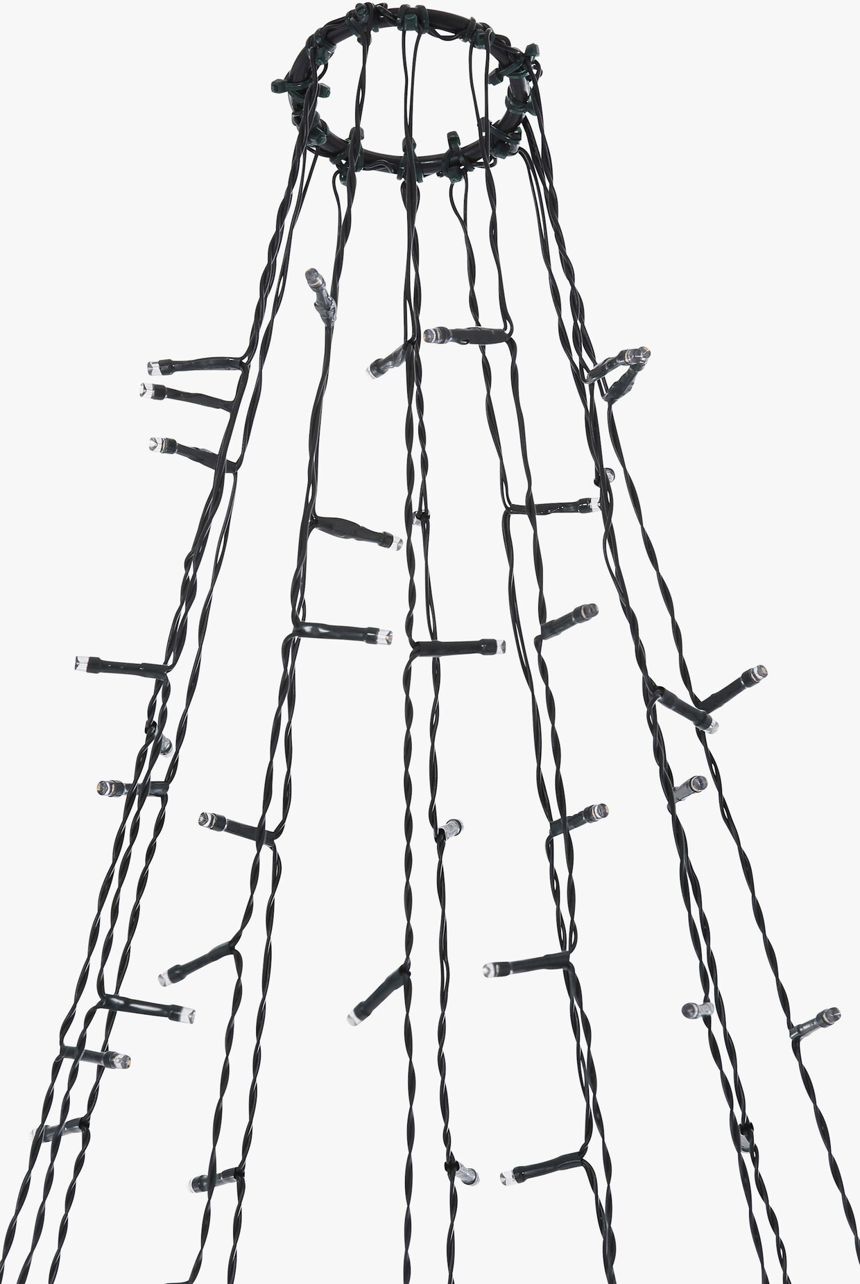 my home LED-Baummantel - dunkelgrün