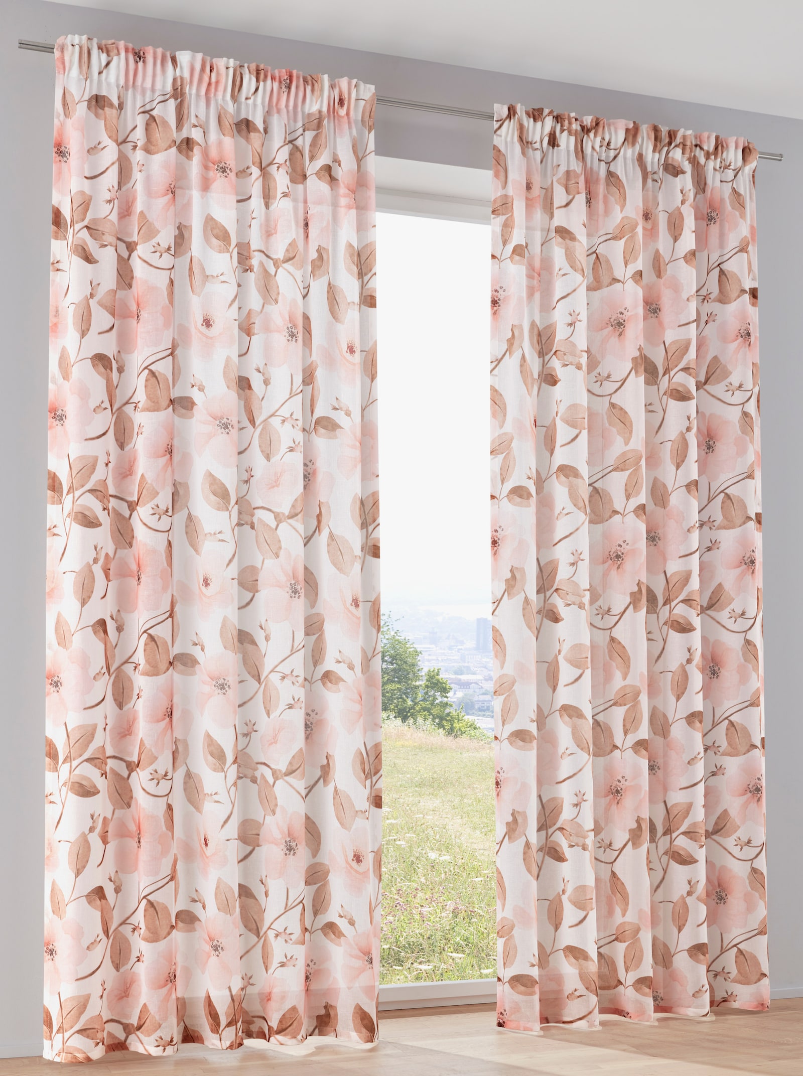 heine home Dekostore - weiß-rosé