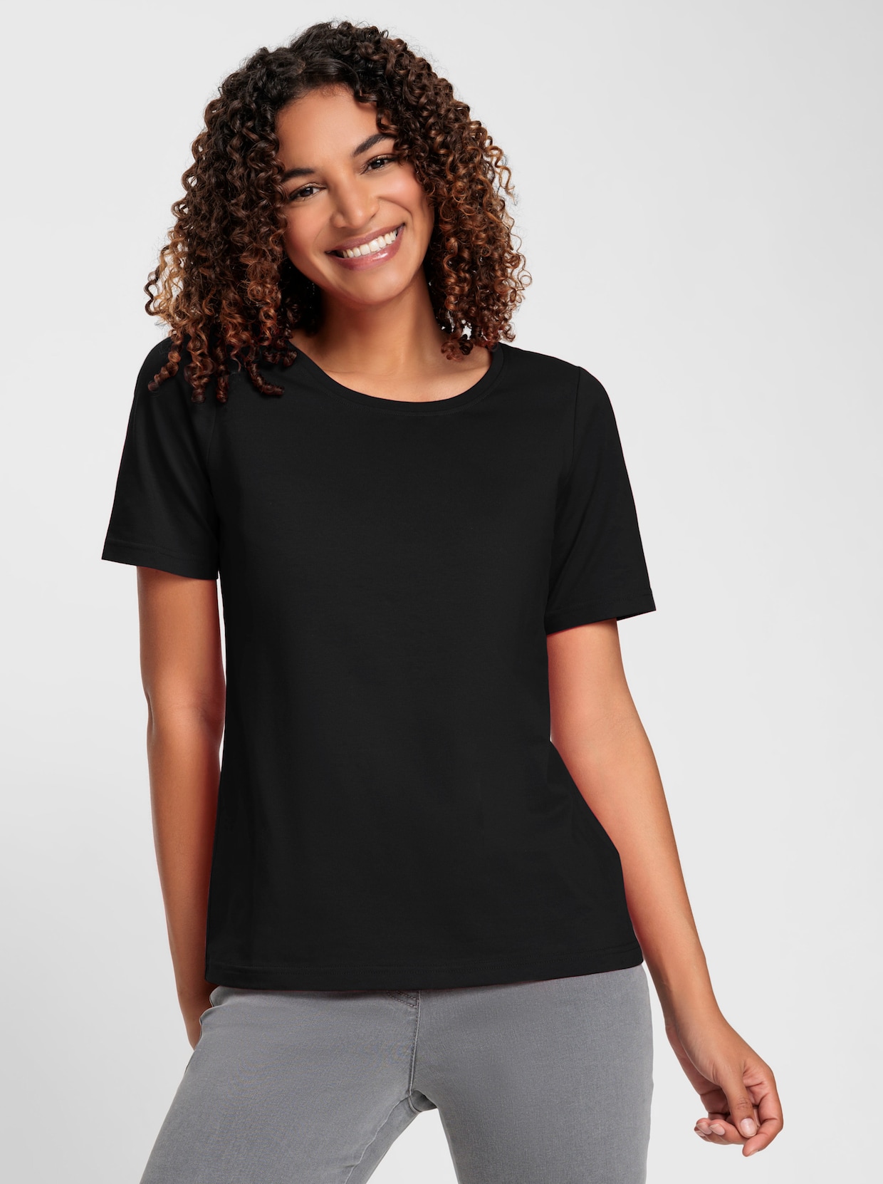 Shirt met korte mouwen - zwart