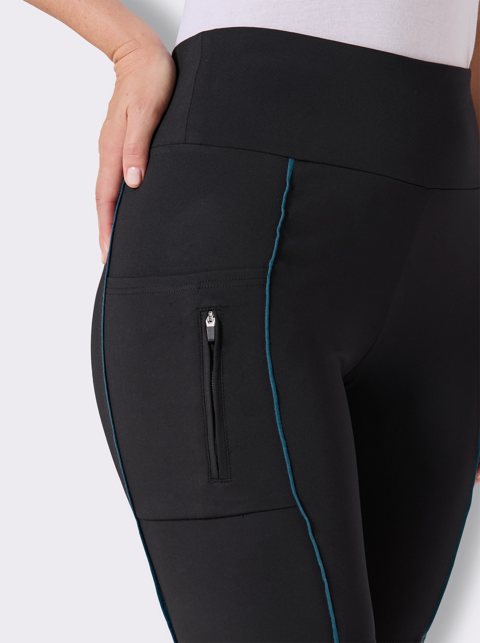 Catamaran Sports Fahrradhose mit 3 Taschen - schwarz