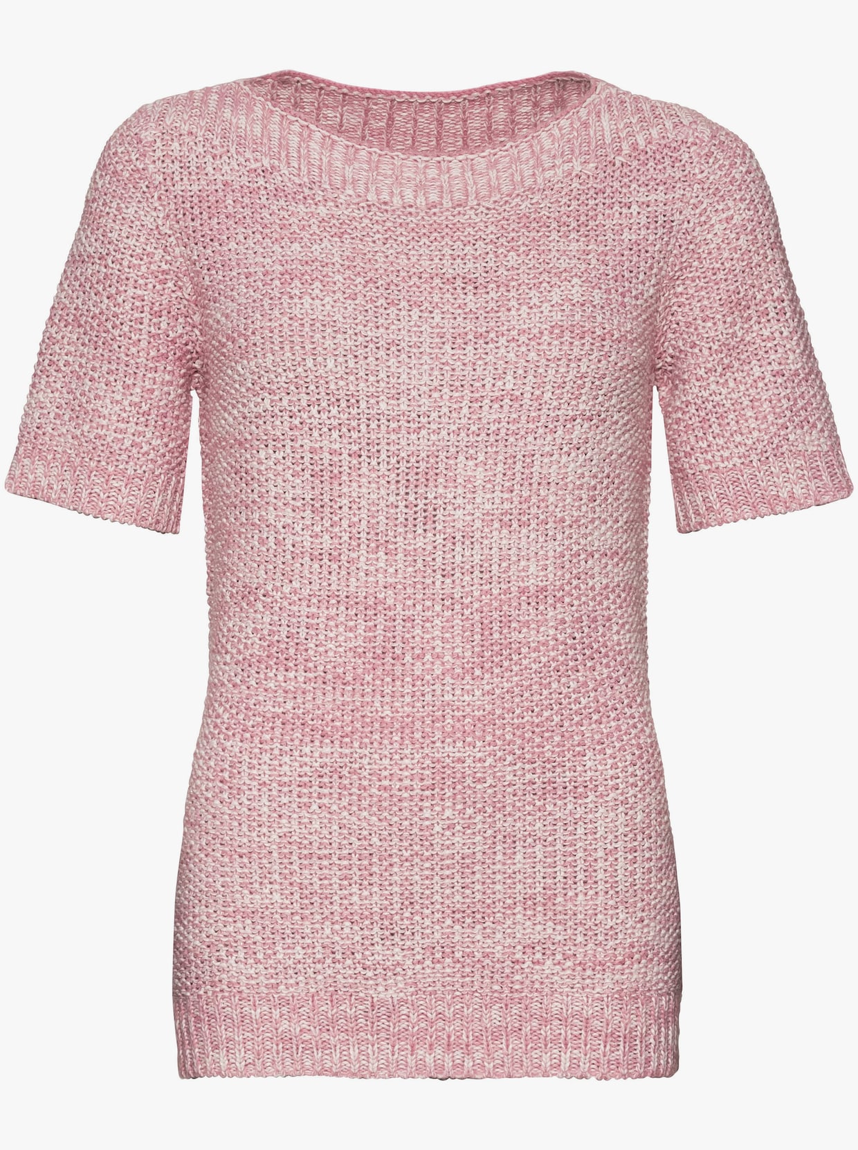 Pullover met korte mouwen - roze