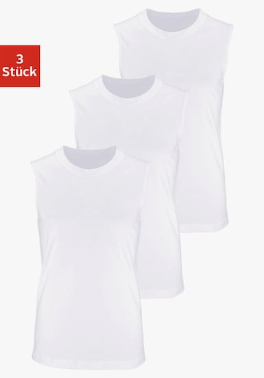 H.I.S Muscleshirt - weiss